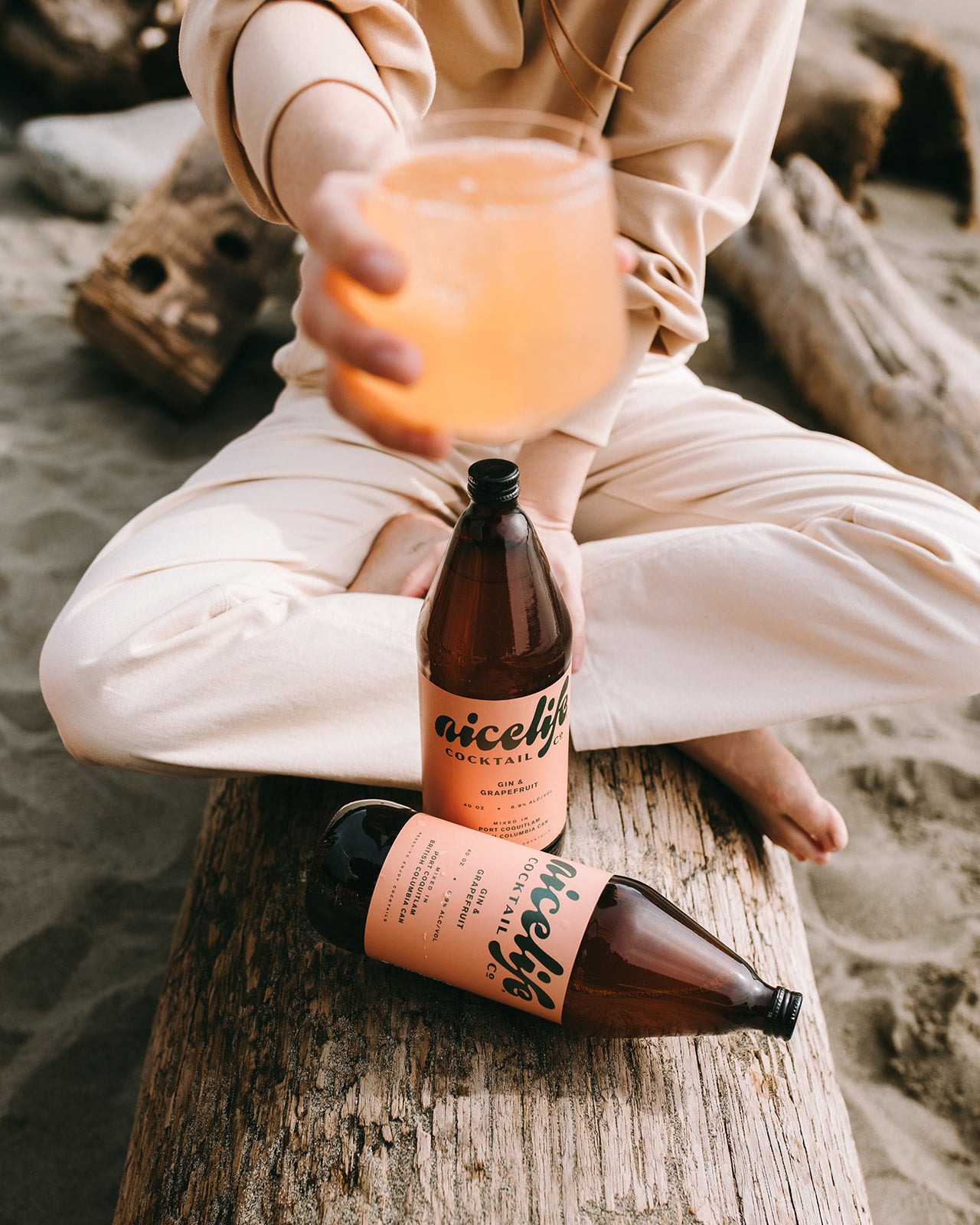 40oz Gin & Grapefruit Juice - Case