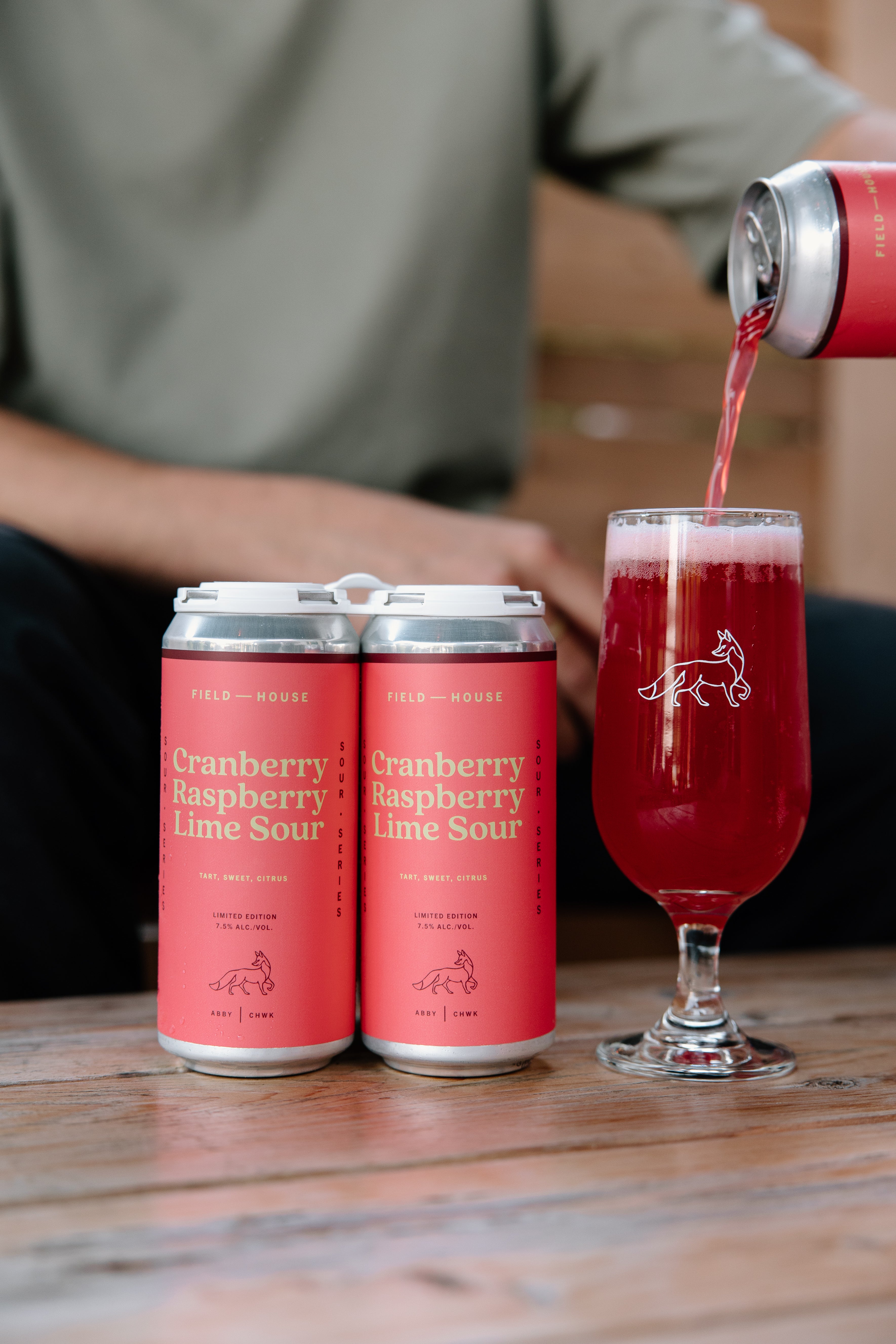 Cranberry Raspberry Lime Sour