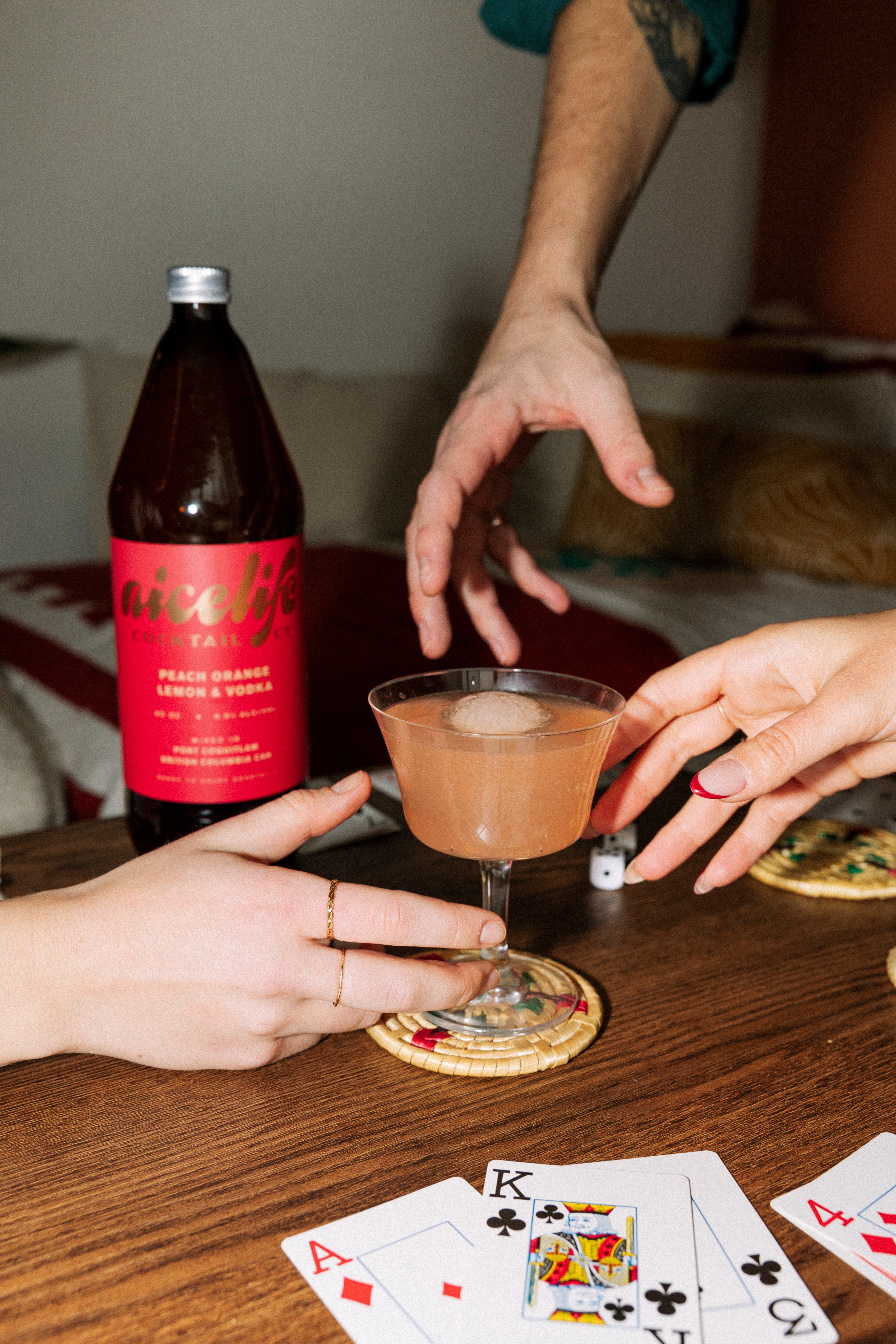 40oz Peach Orange Lemon & Vodka - Case