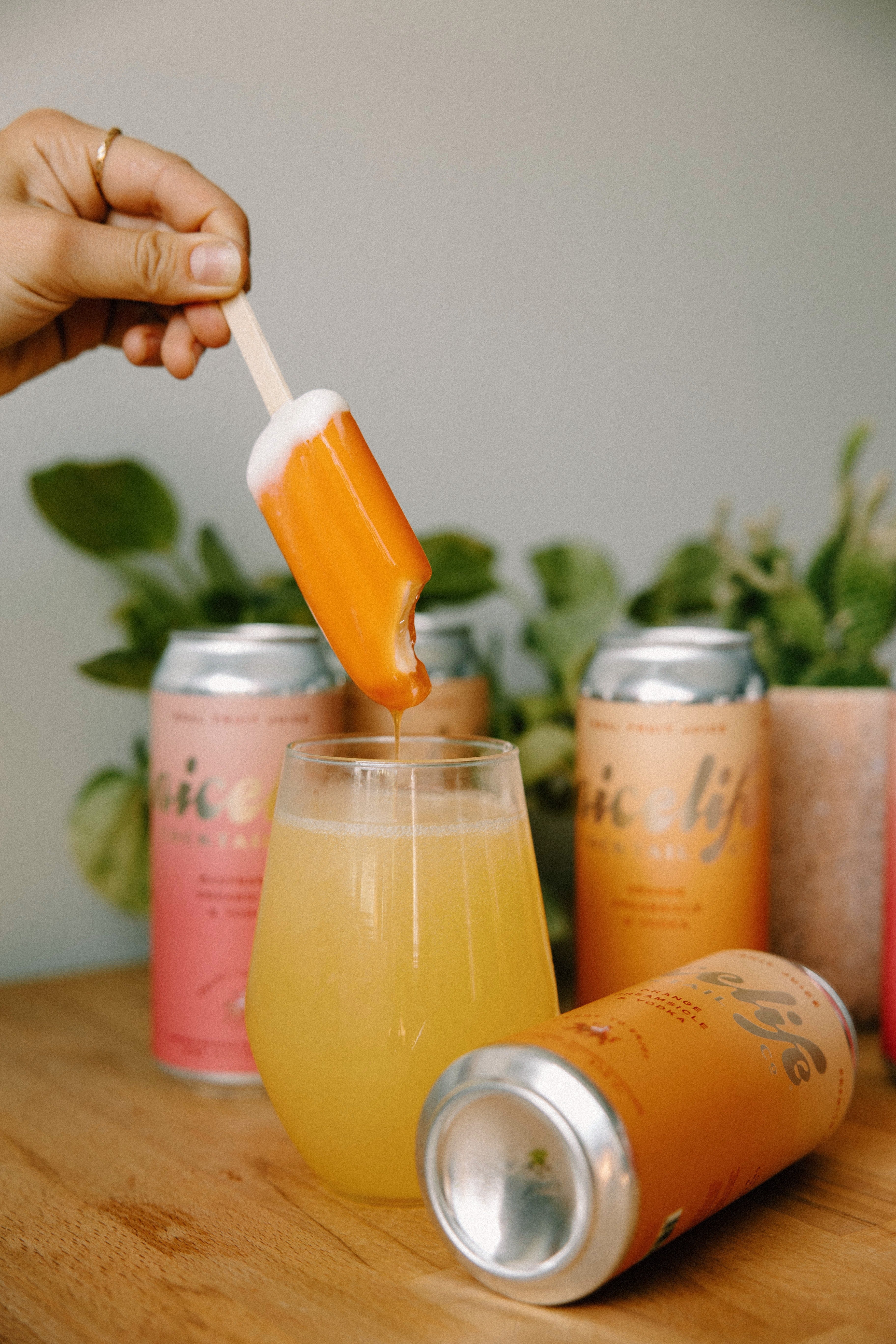 Orange Creamsicle and Vodka