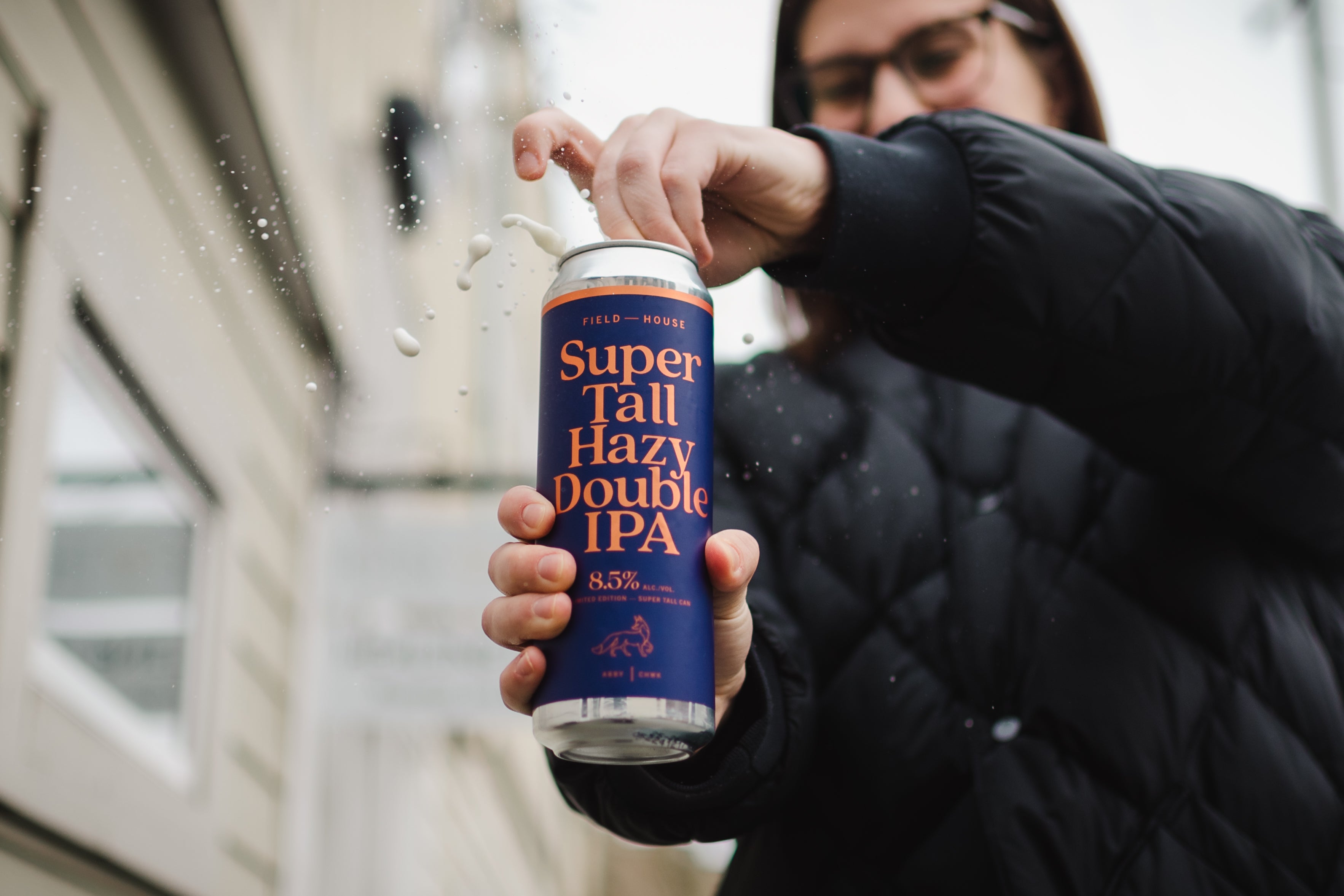 Super Tall Hazy Double IPA