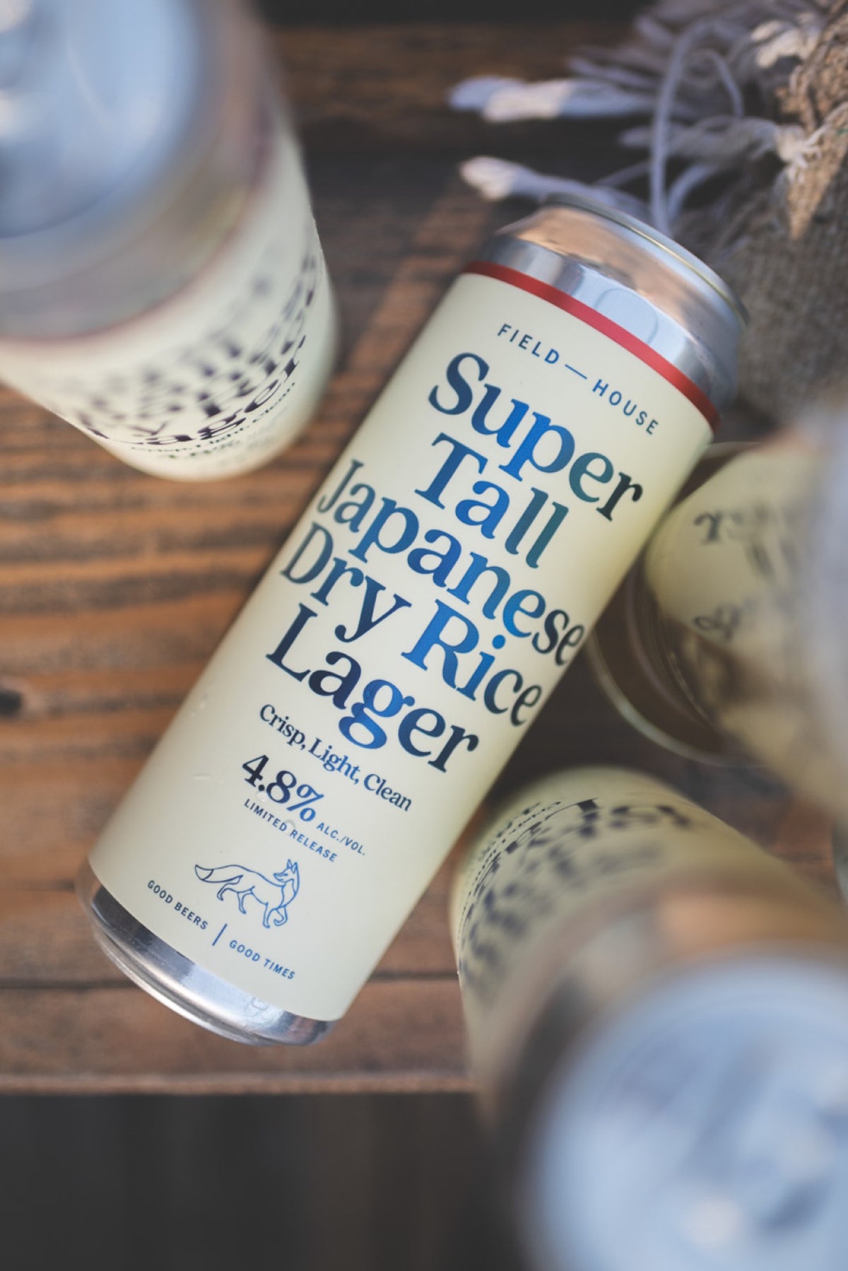 Super Tall Japanese Dry Rice Lager