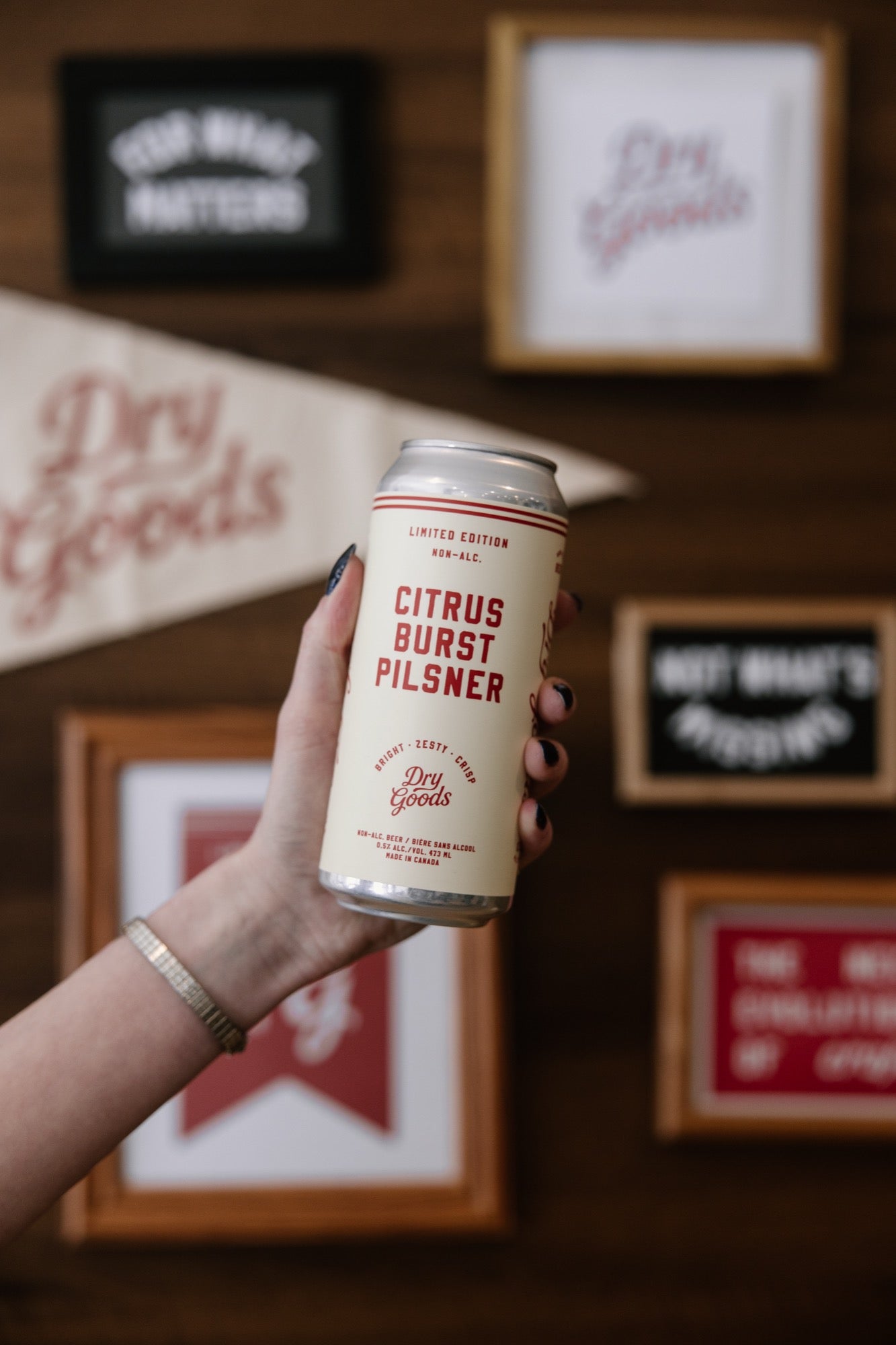 Dry Goods Citrus Burst Pilsner Non-Alc