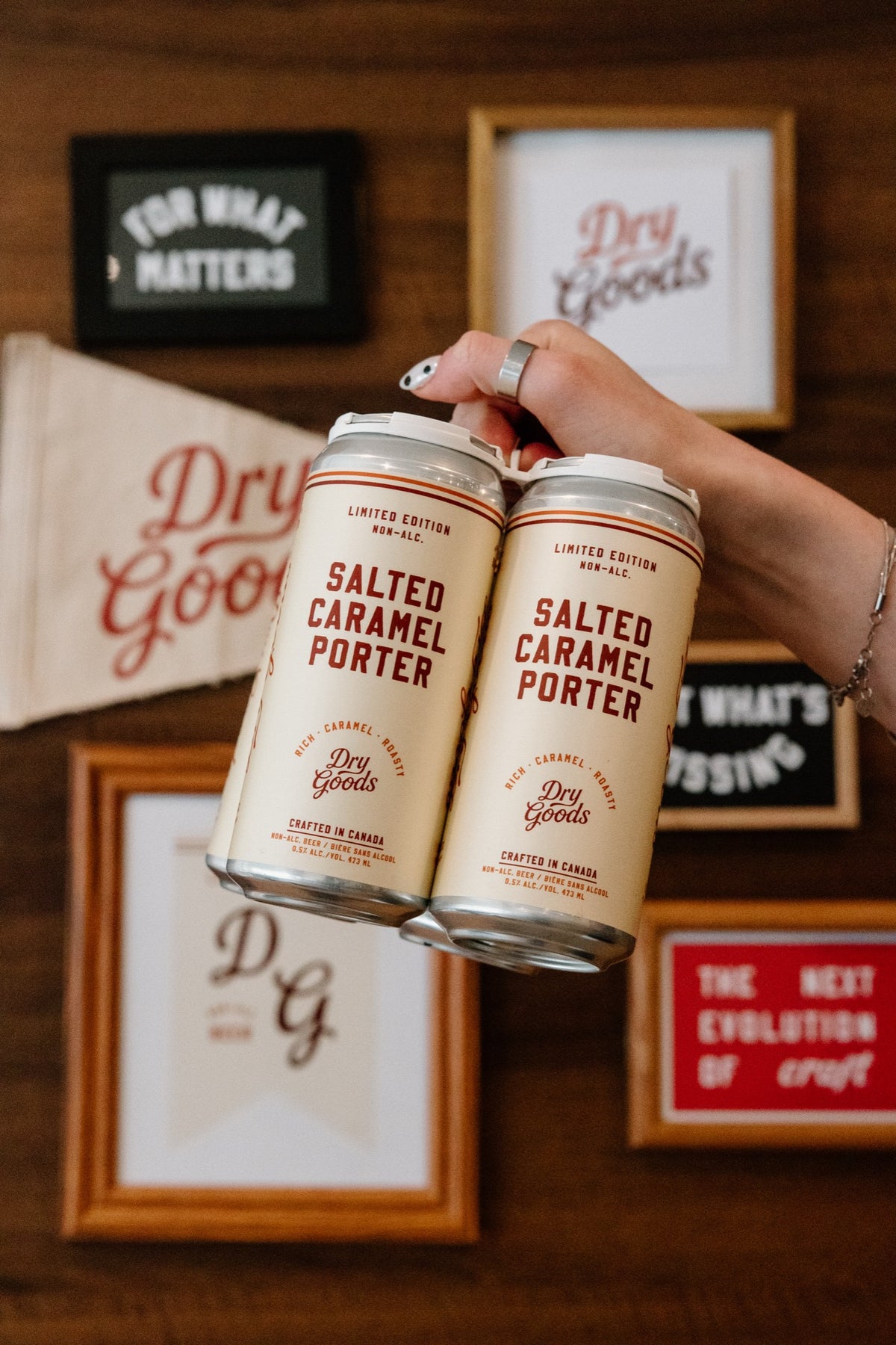 Dry Goods Salted Caramel Porter Non-Alc