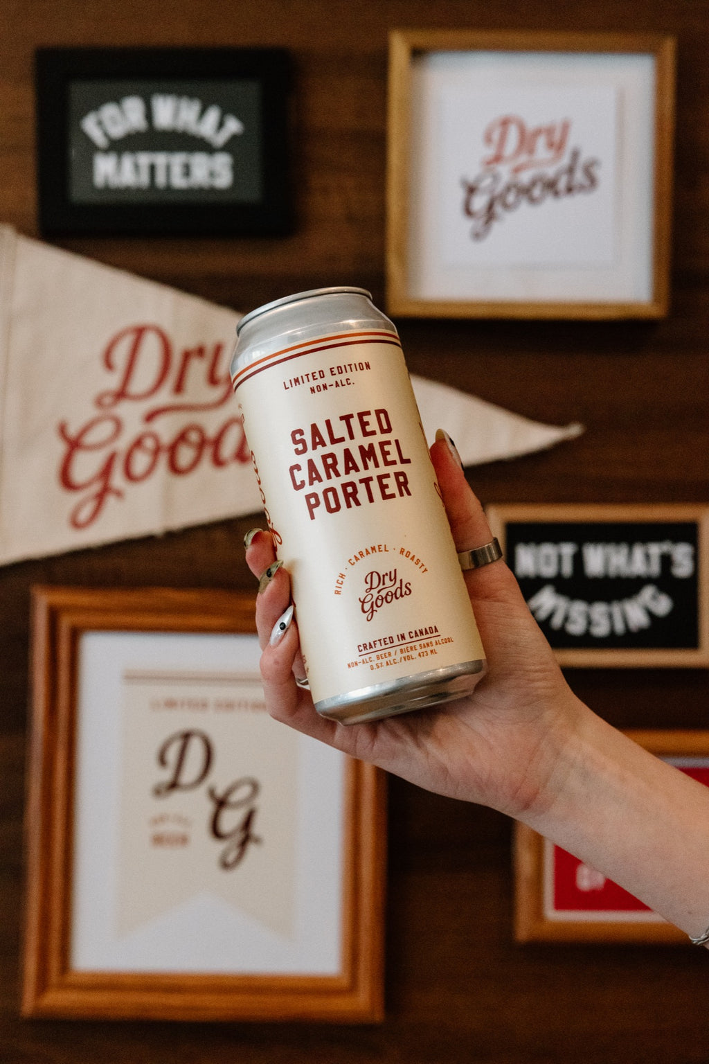 Dry Goods Salted Caramel Porter Non-Alc