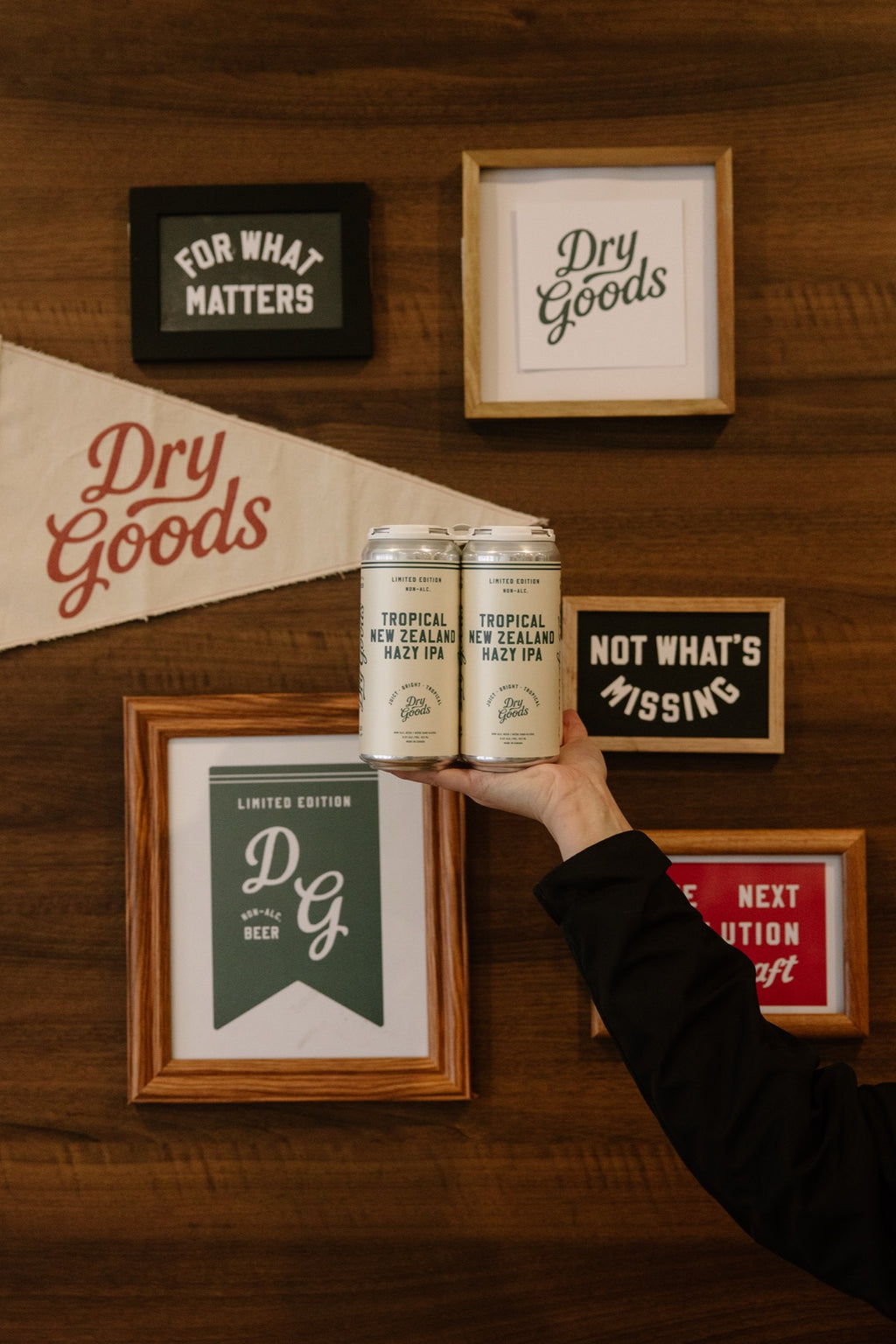 Dry Goods Tropical New Zealand Hazy IPA Non-Alc