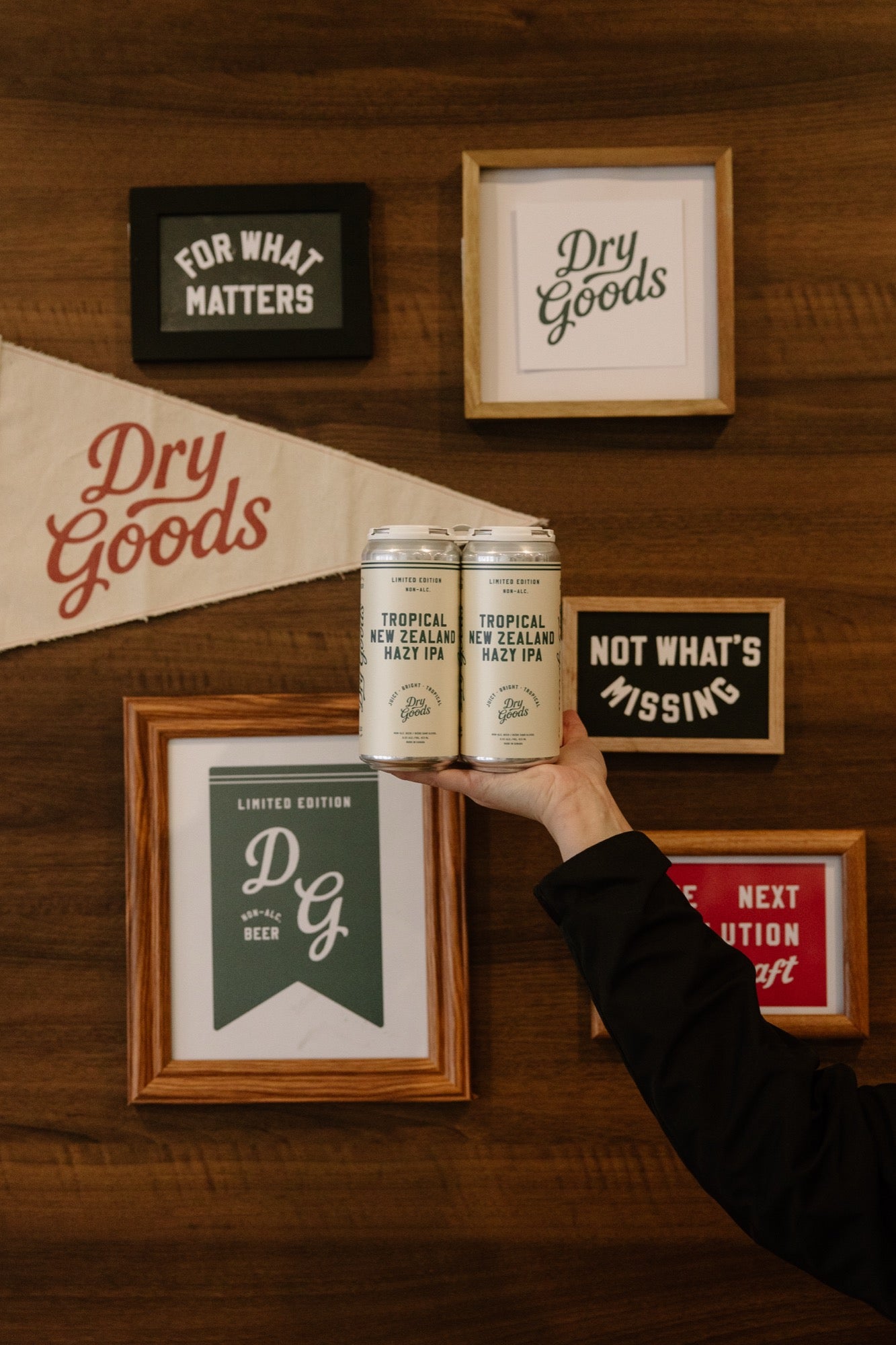 Dry Goods Tropical New Zealand Hazy IPA Non-Alc