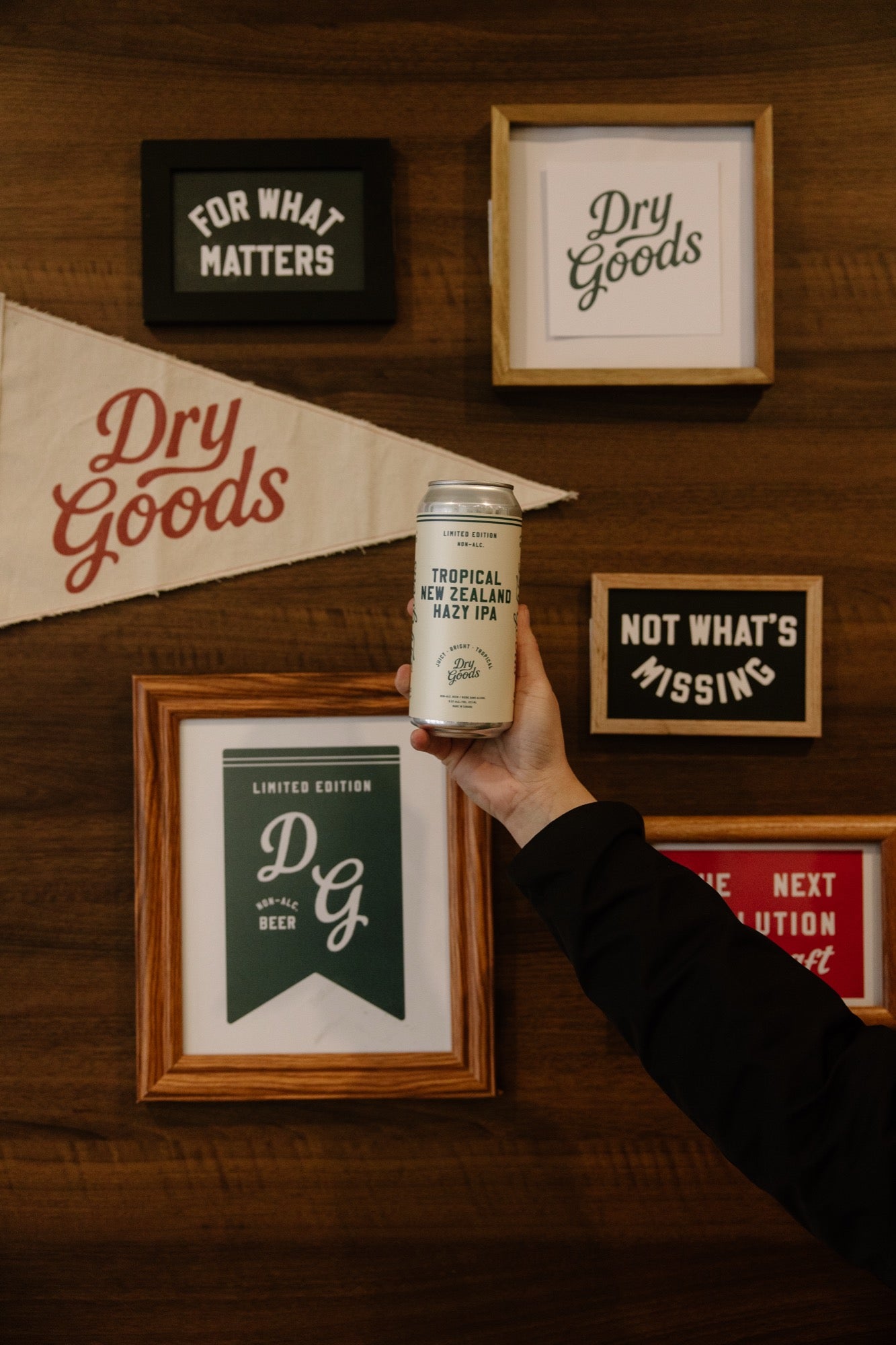 Dry Goods Tropical New Zealand Hazy IPA Non-Alc