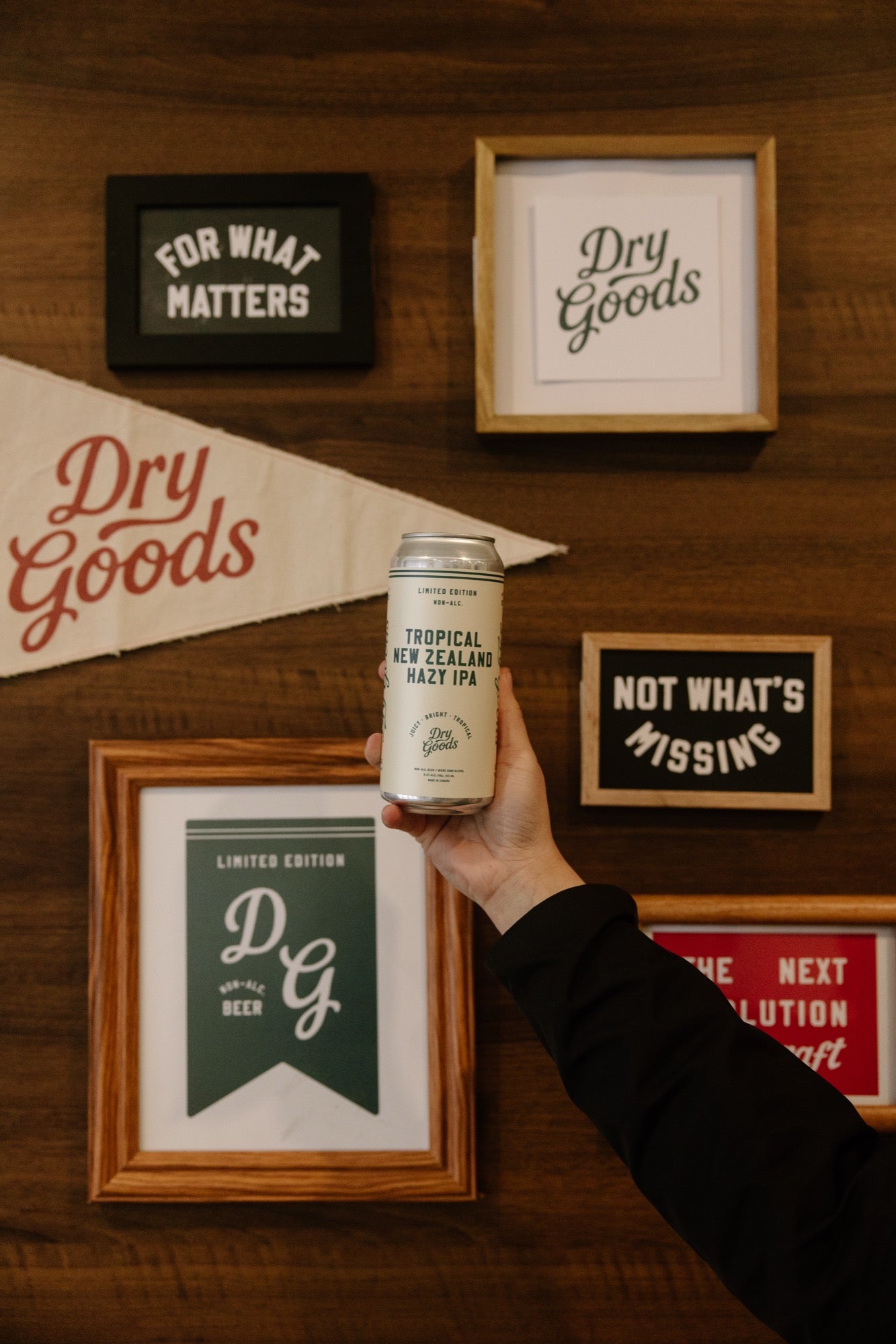 Dry Goods Tropical New Zealand Hazy IPA Non-Alc