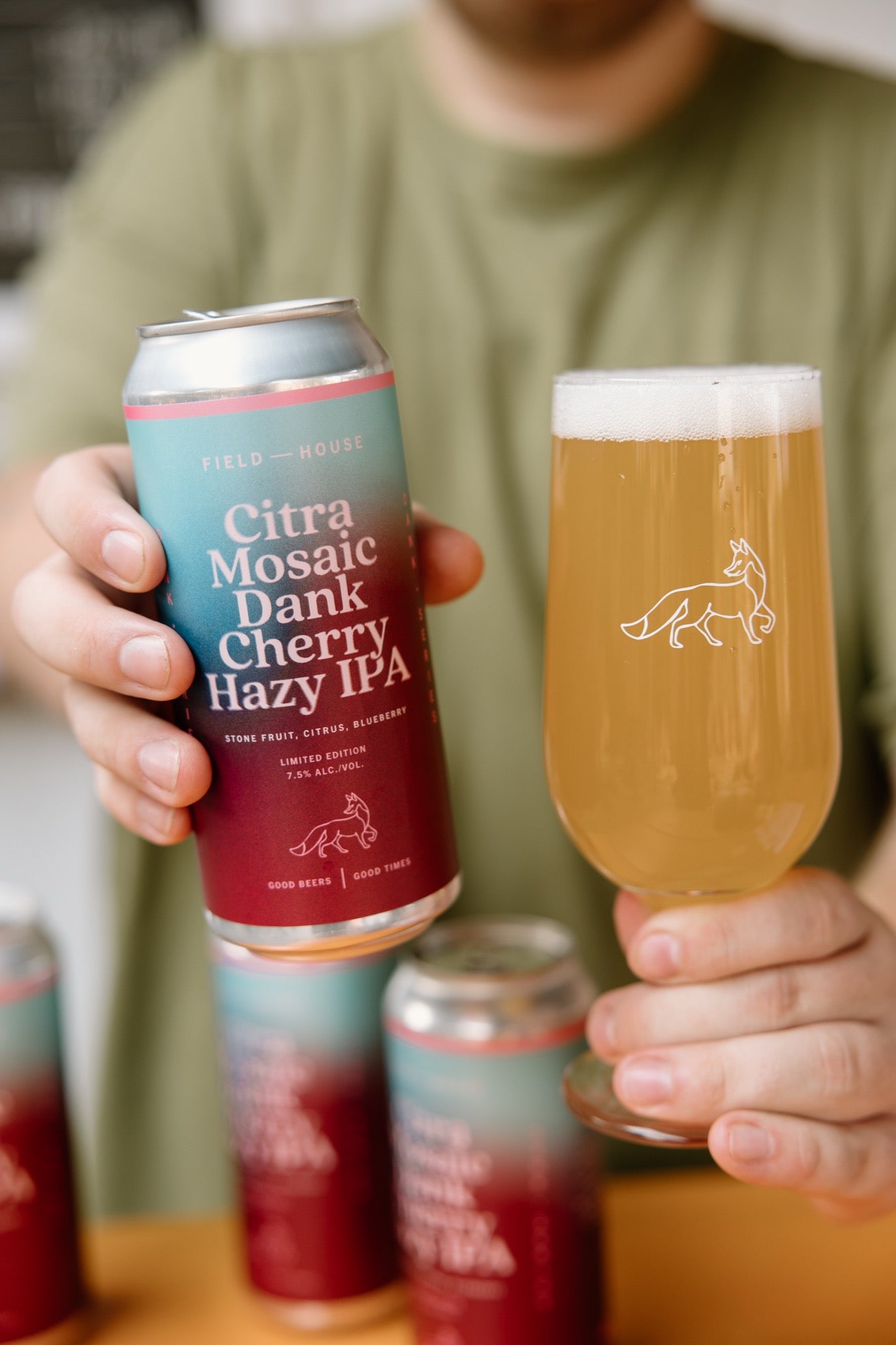 Citra Mosaic Dank Cherry Hazy IPA