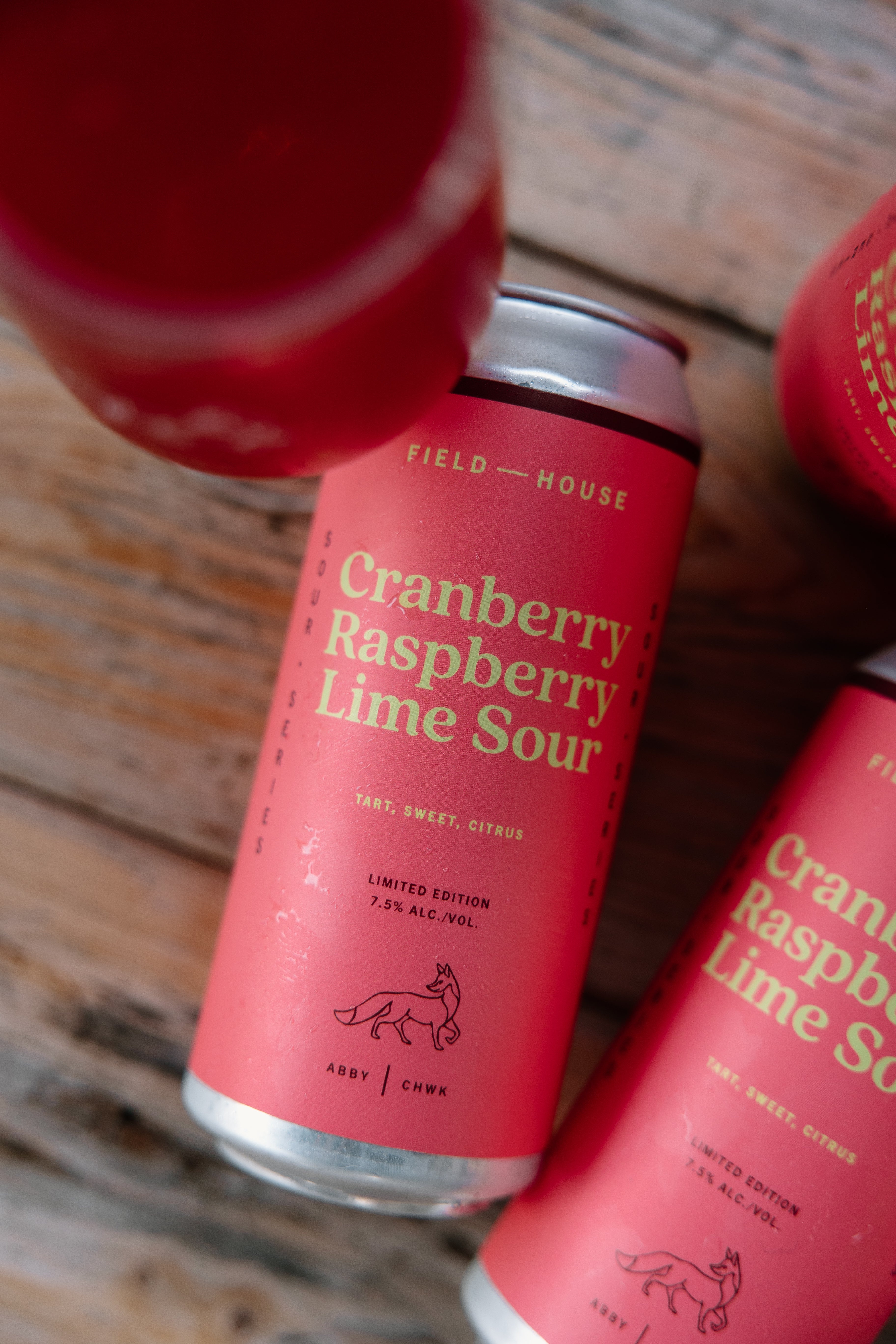 Cranberry Raspberry Lime Sour