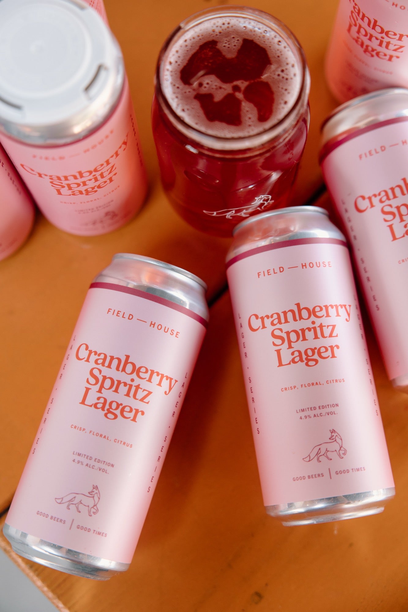 Cranberry Spritz Lager