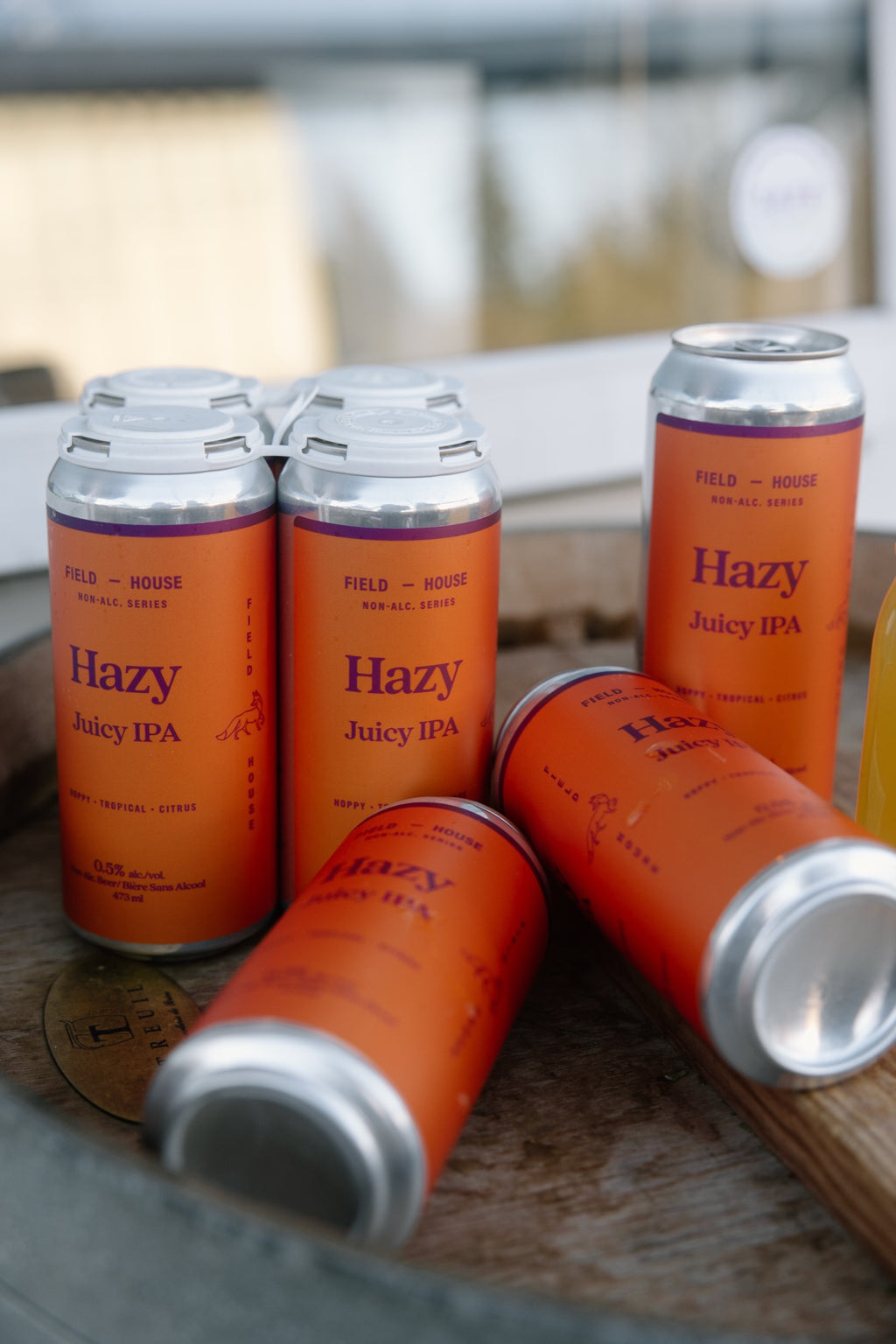 Hazy Juicy IPA Non-Alc Beer