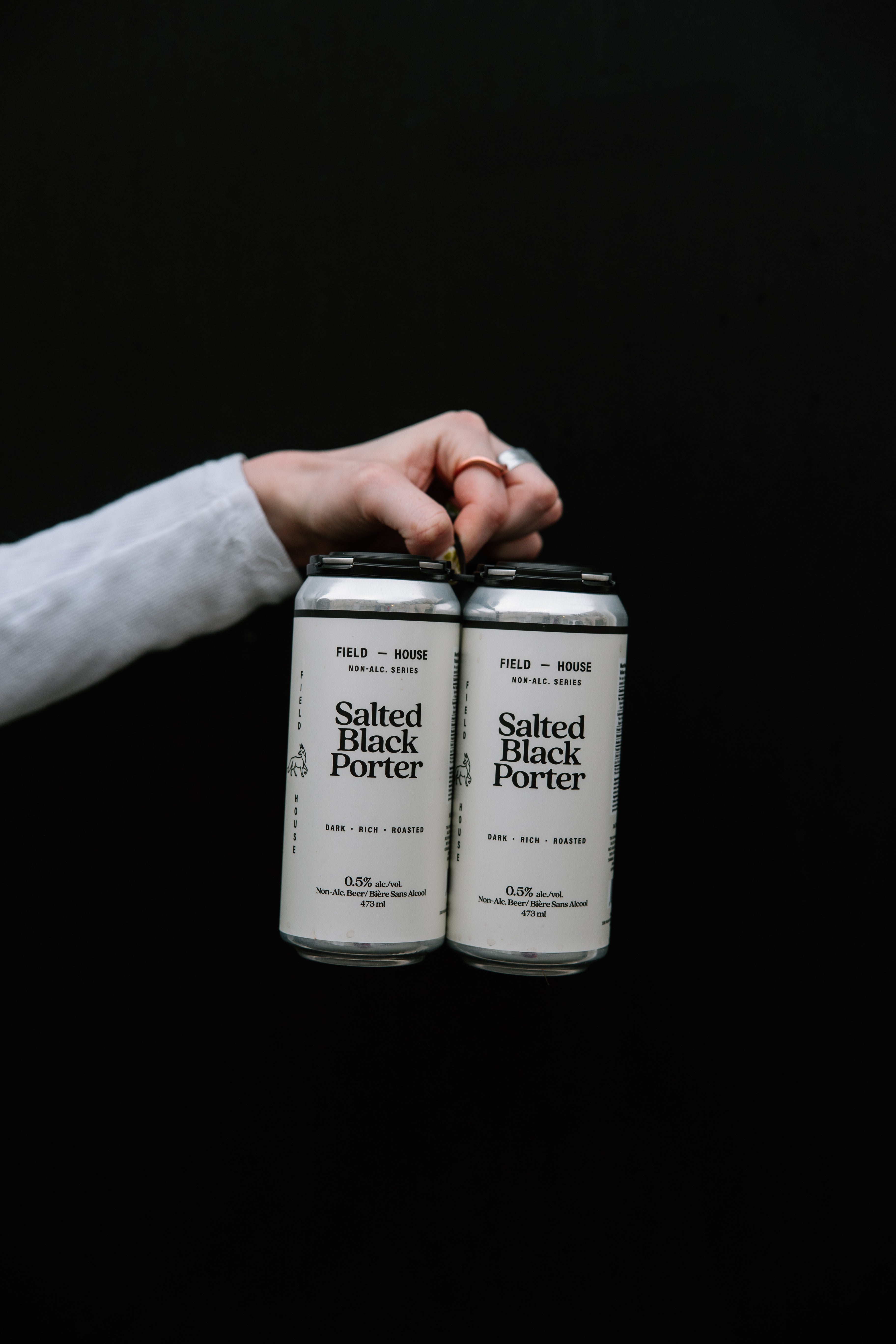 Salted Black Porter Non-Alc Beer