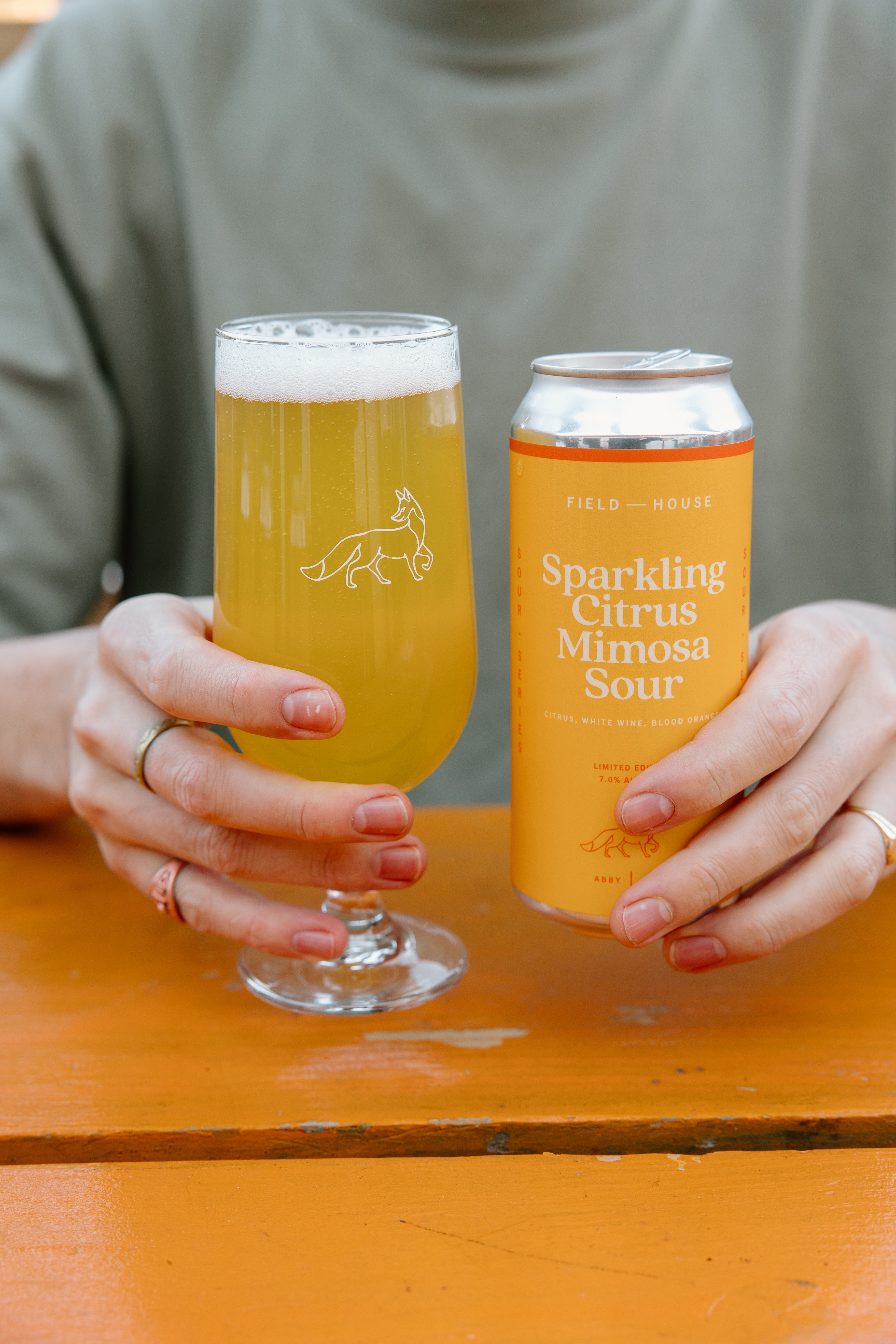 Sparkling Citrus Mimosa Sour