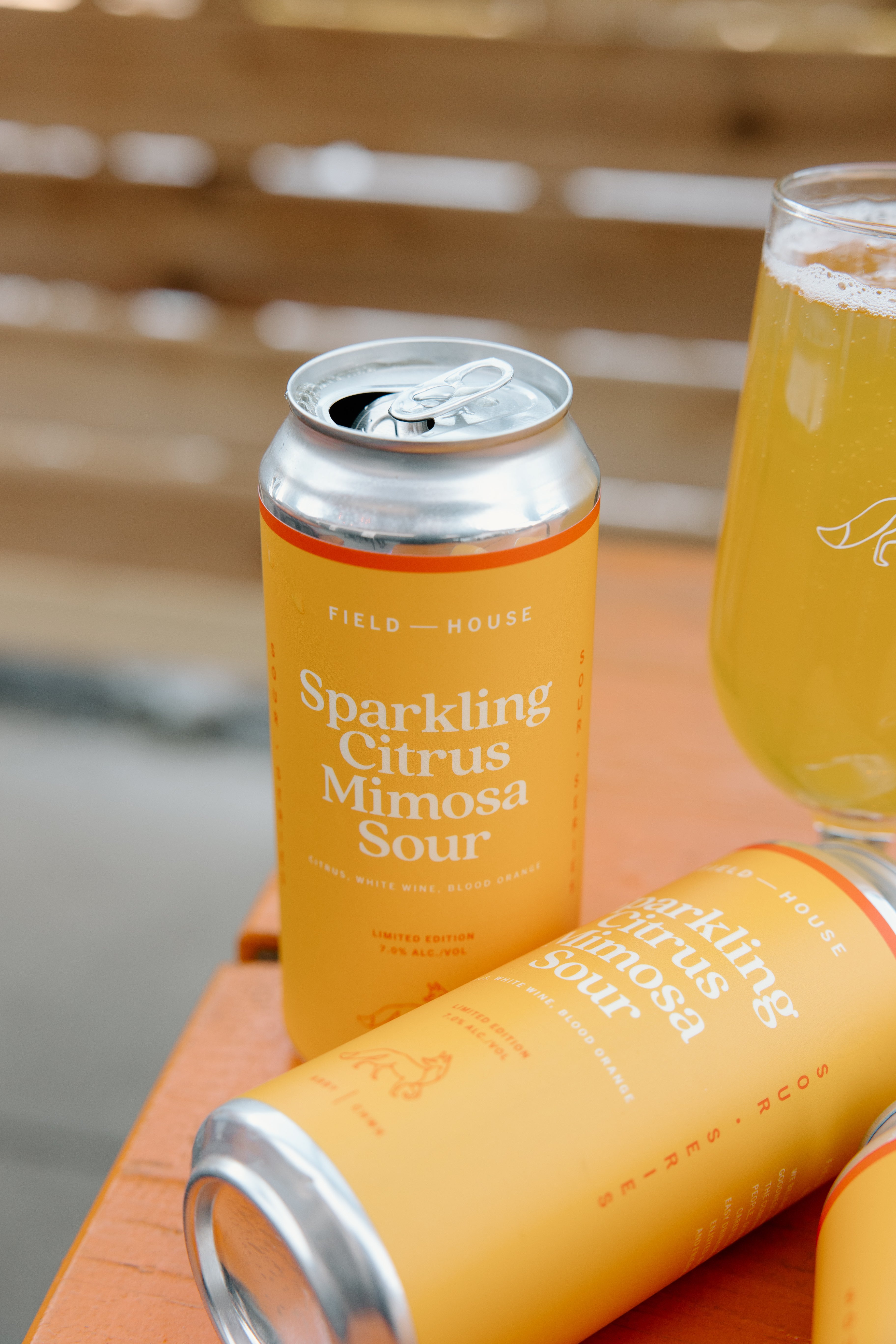 Sparkling Citrus Mimosa Sour