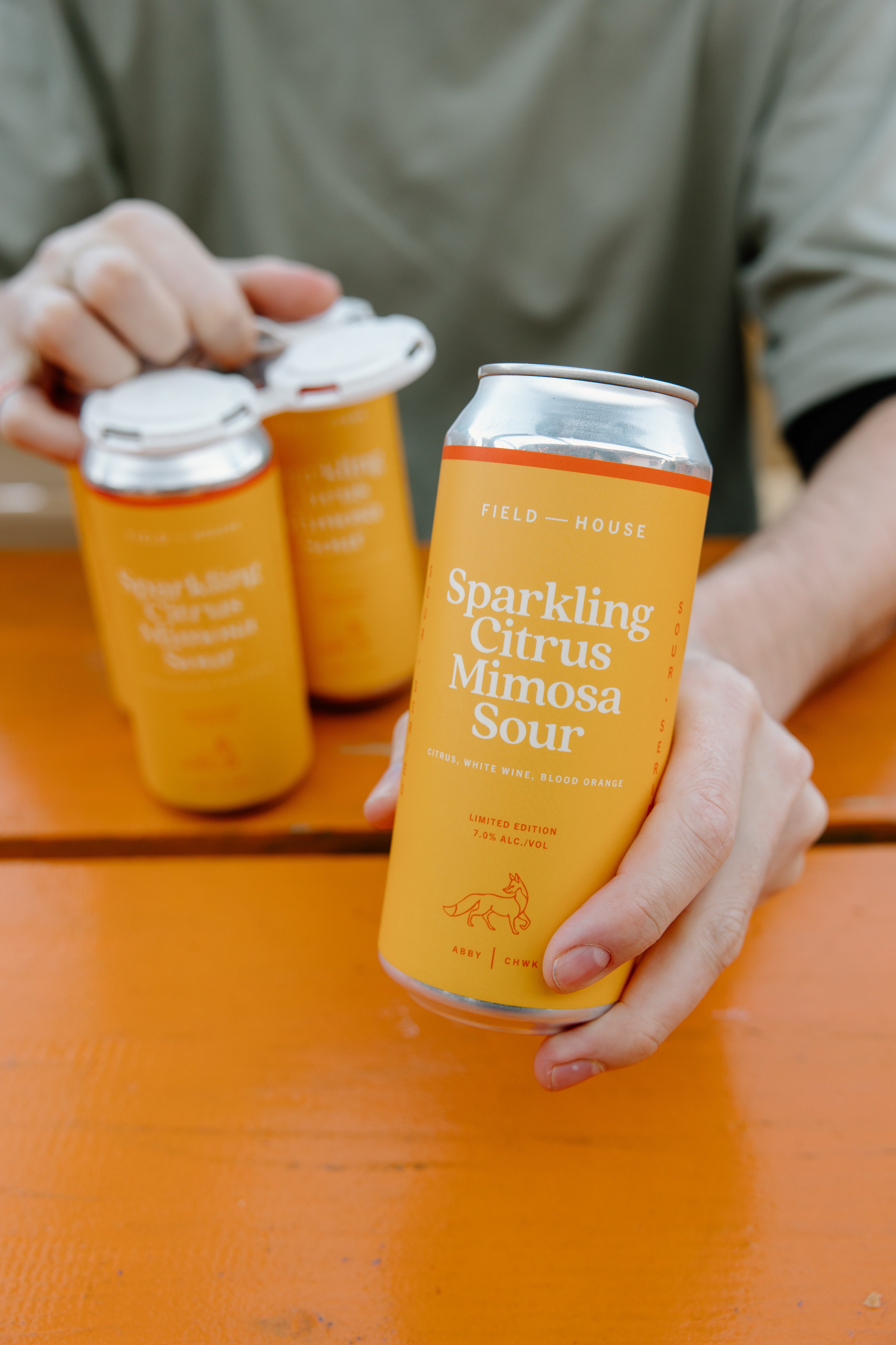 Sparkling Citrus Mimosa Sour