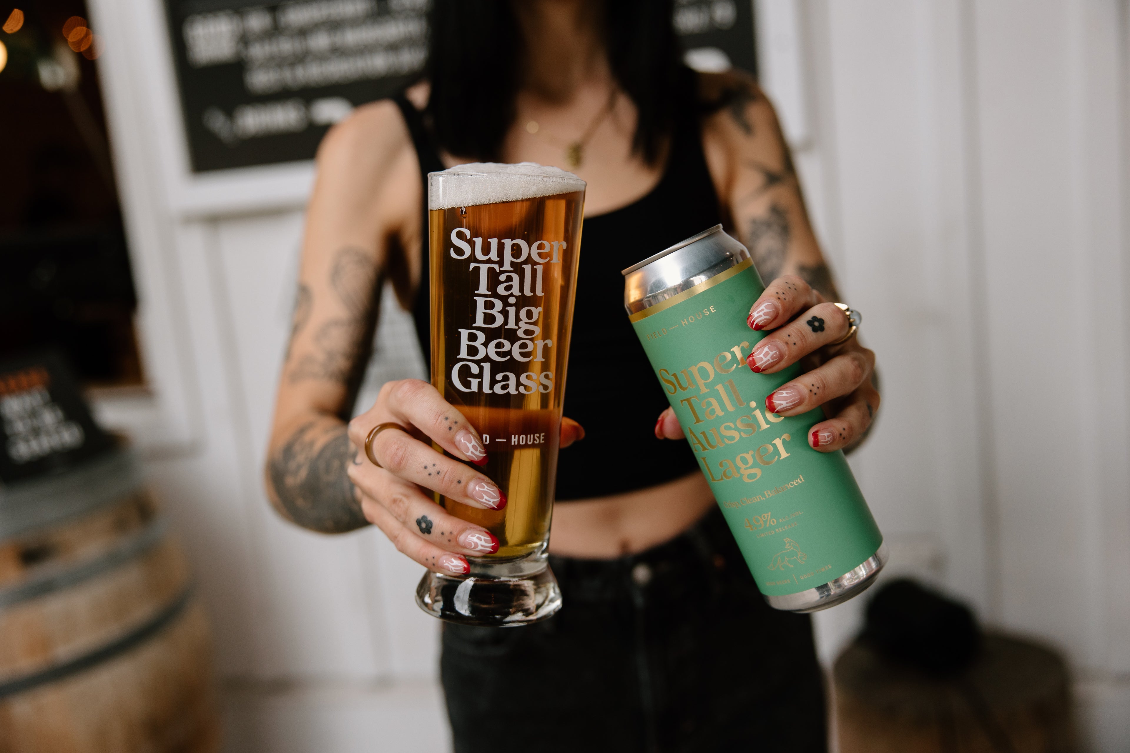 Super Tall Aussie Lager