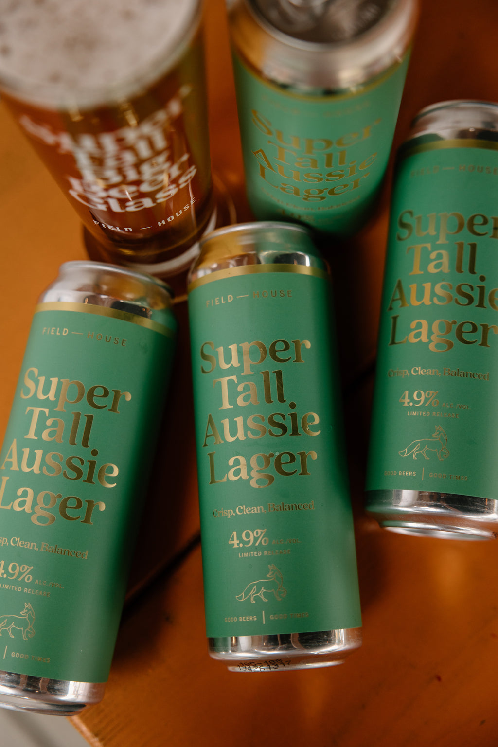 Super Tall Aussie Lager