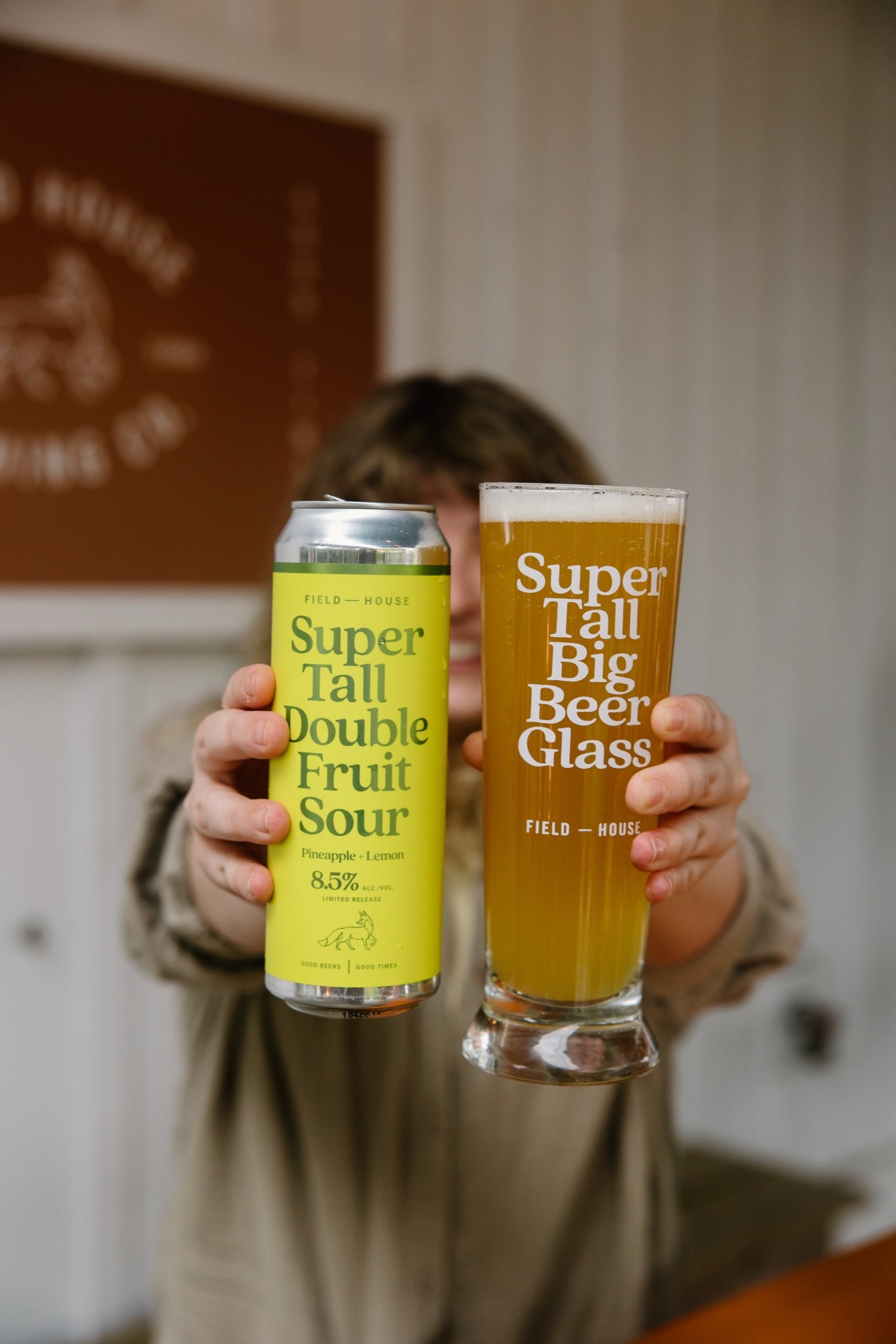 Super Tall Double Fruit Sour Pineapple + Lemon