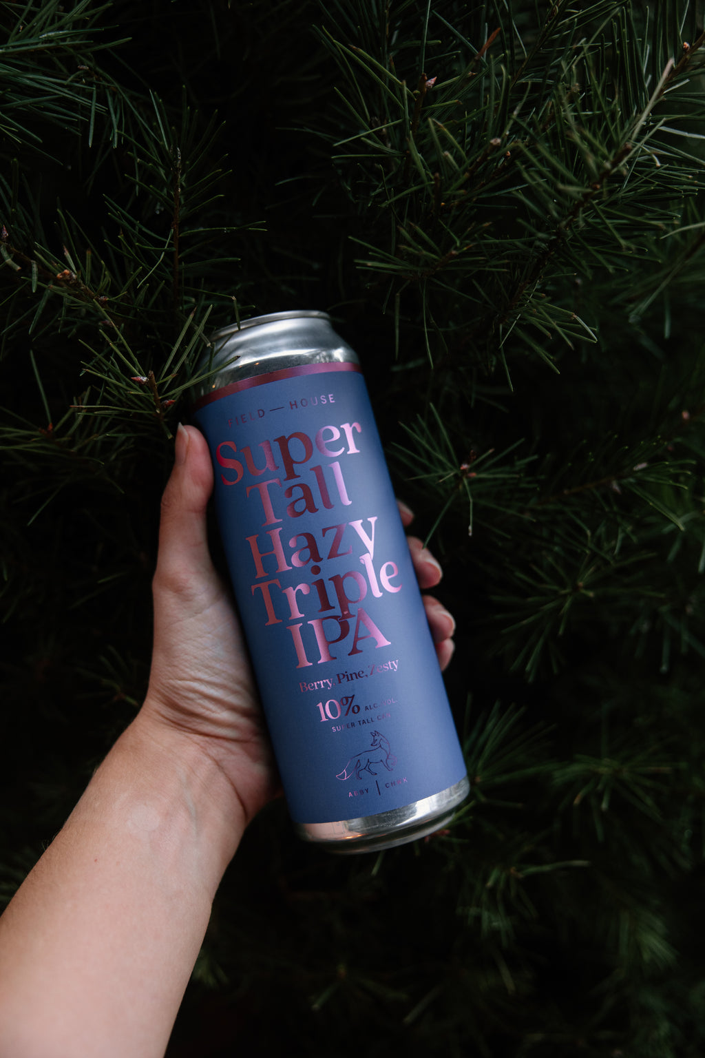 Super Tall Hazy Triple IPA