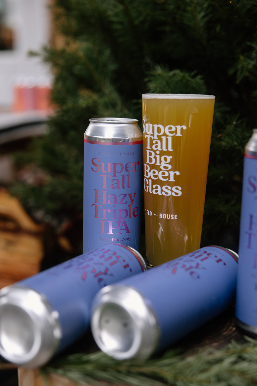 Super Tall Hazy Triple IPA