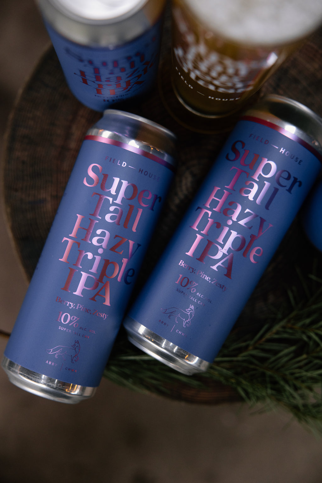 Super Tall Hazy Triple IPA