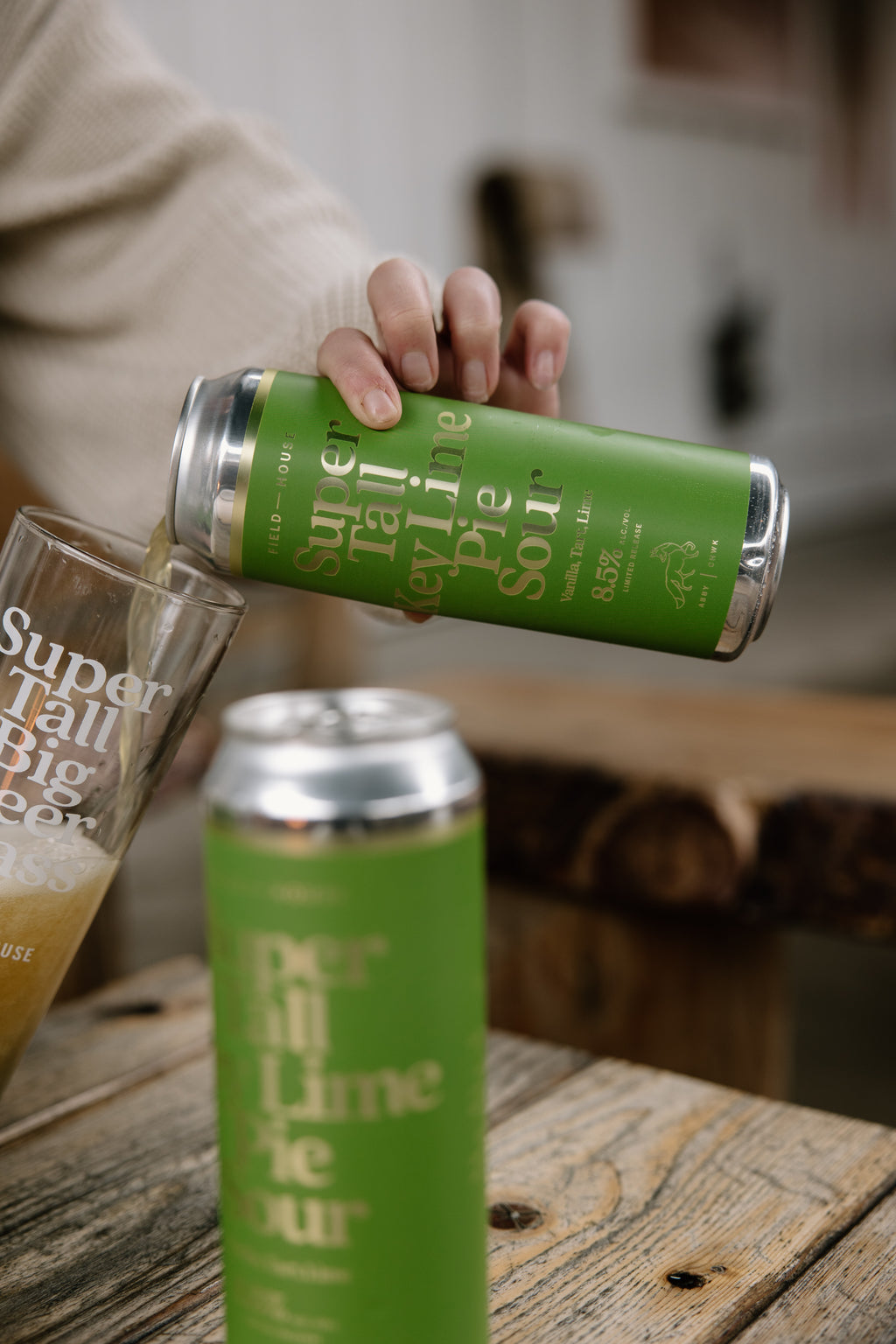 Super Tall Key Lime Pie Sour