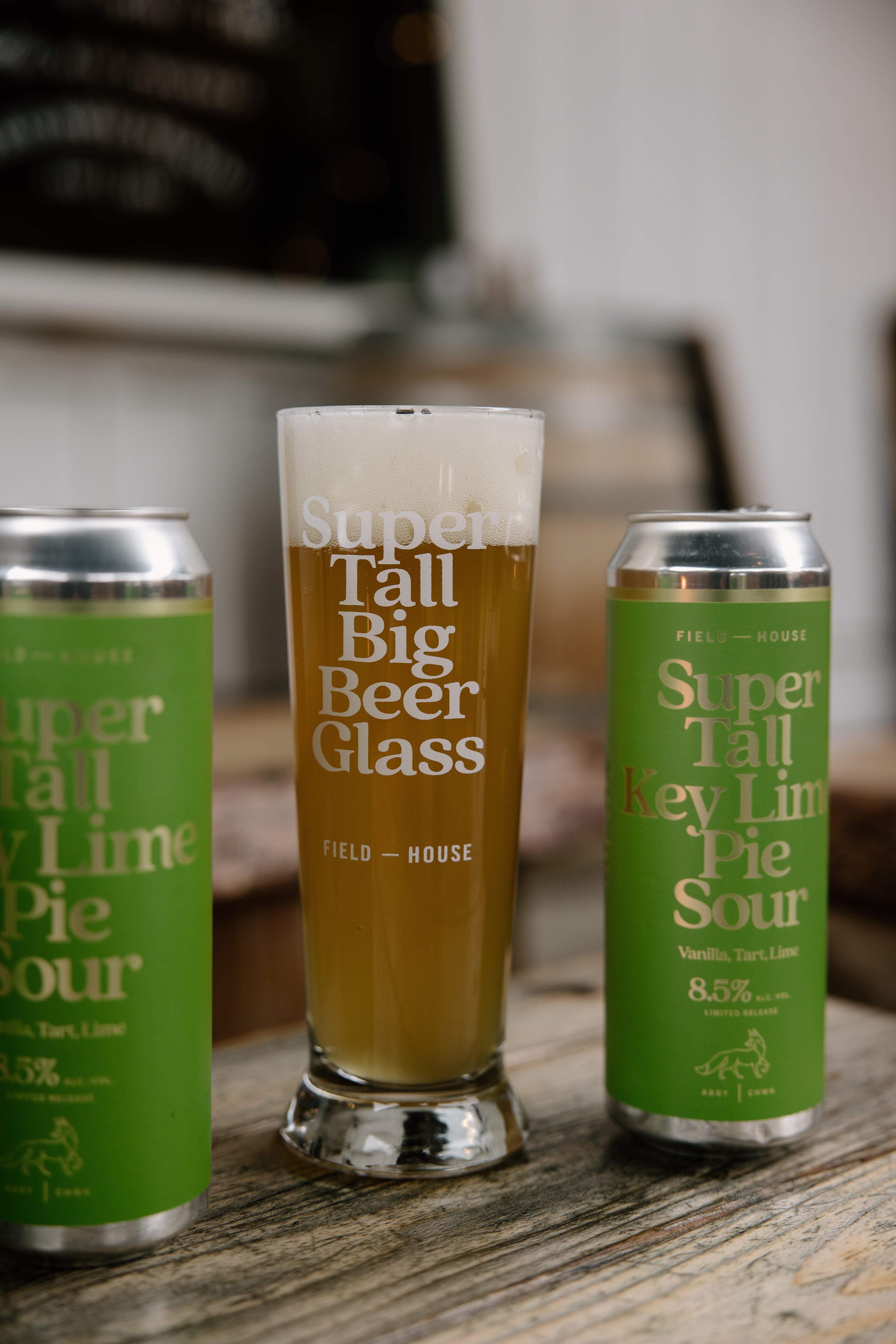 Super Tall Key Lime Pie Sour
