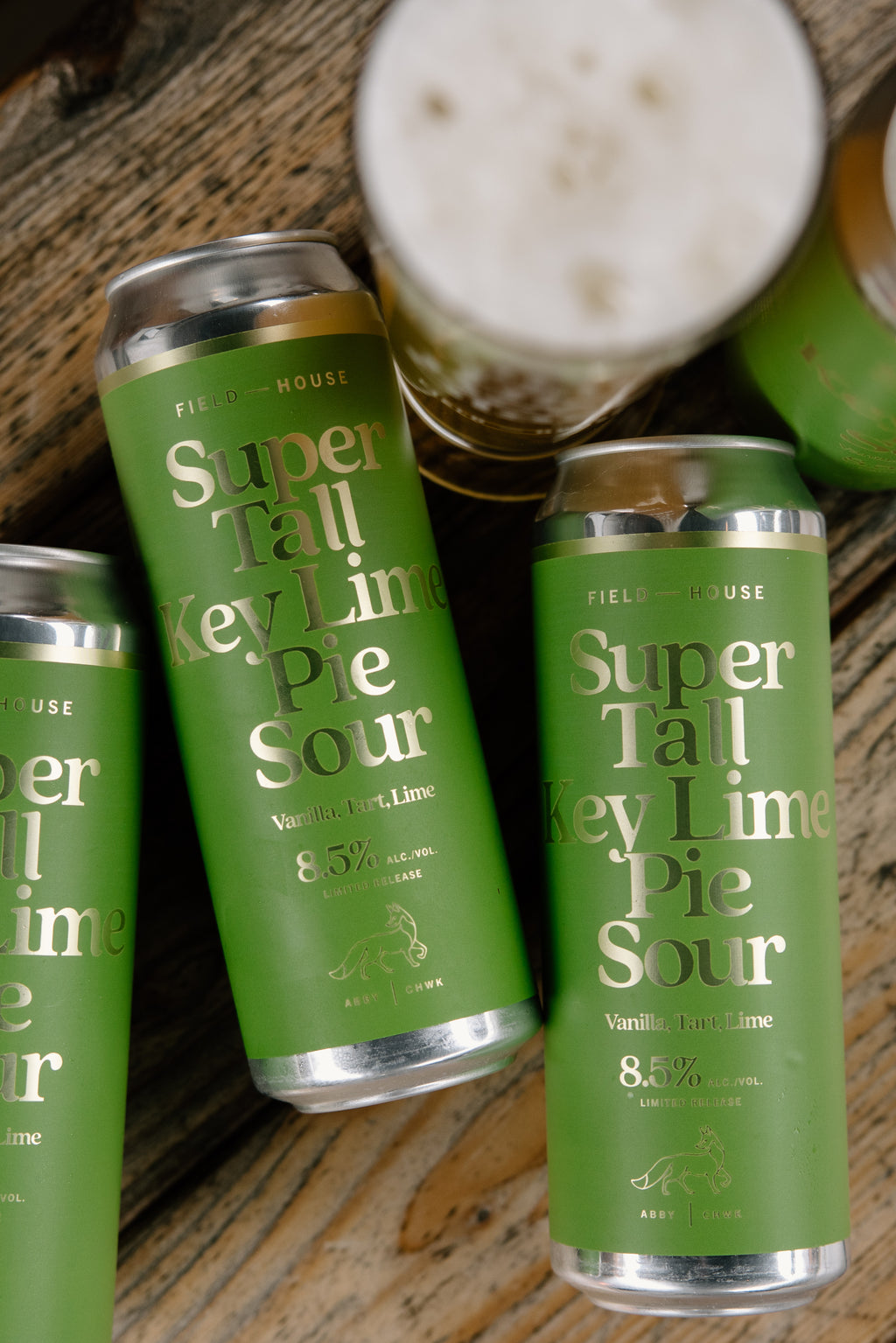 Super Tall Key Lime Pie Sour