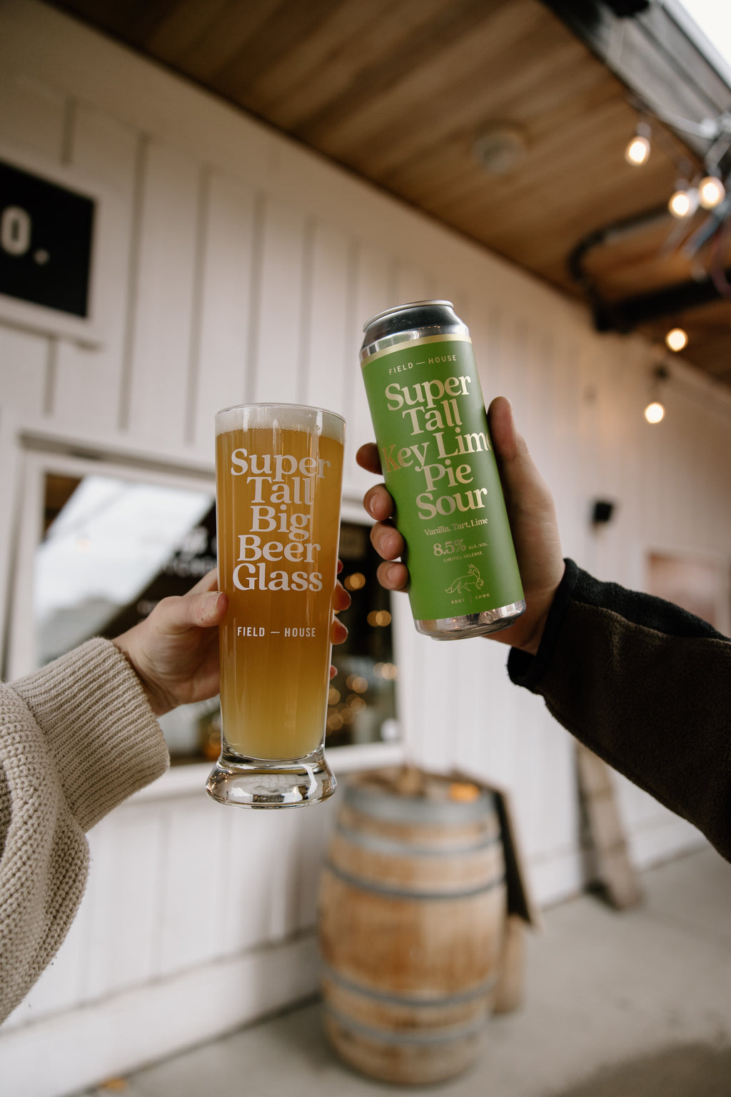 Super Tall Key Lime Pie Sour