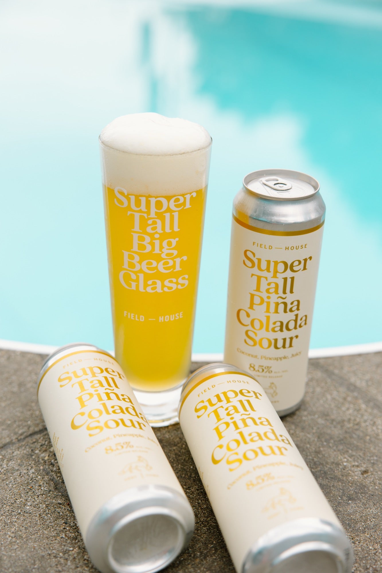 Super Tall Pina Colada Sour