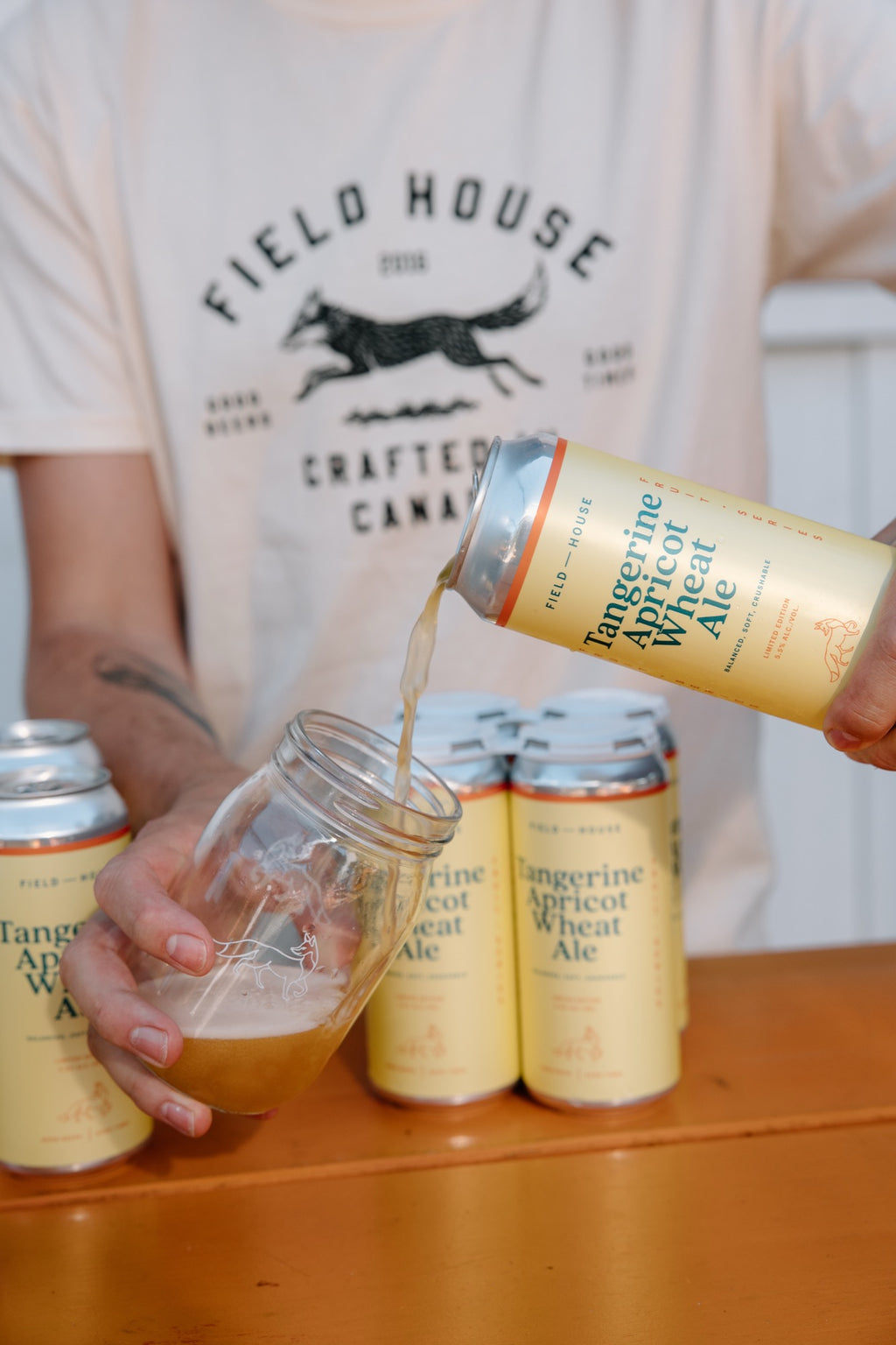 Tangerine Apricot Wheat Ale