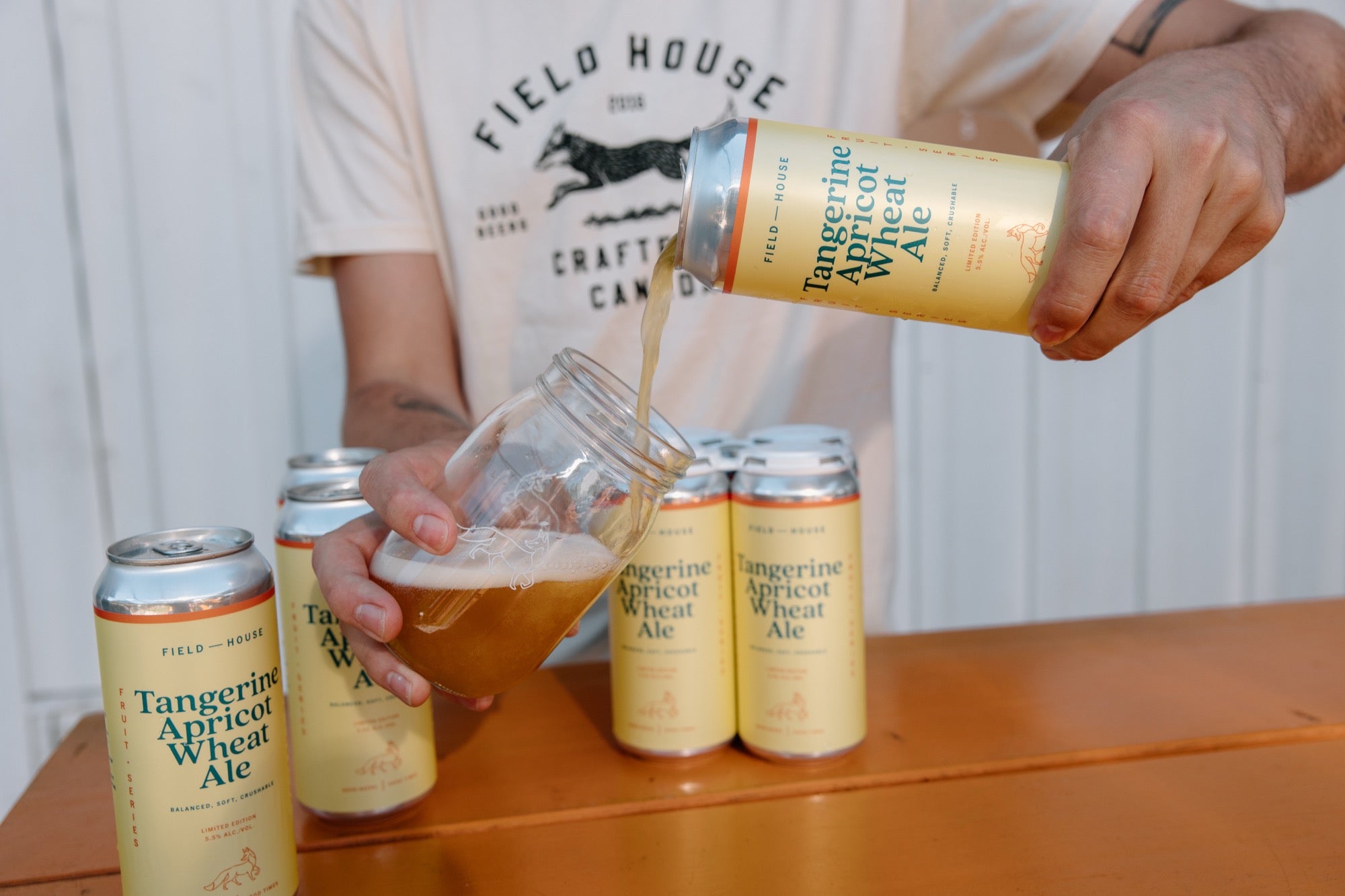 Tangerine Apricot Wheat Ale
