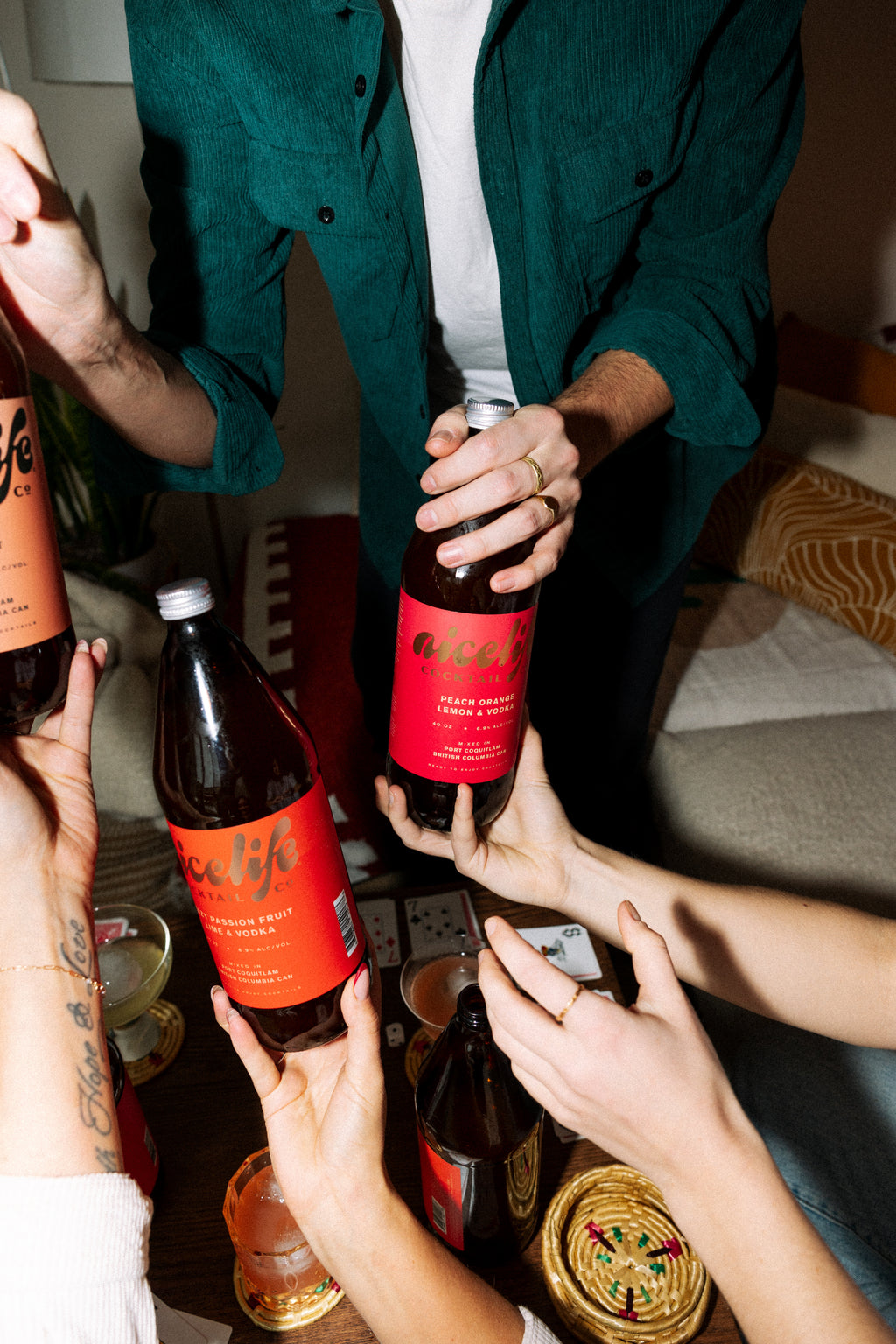 40oz Peach Orange Lemon & Vodka - Case