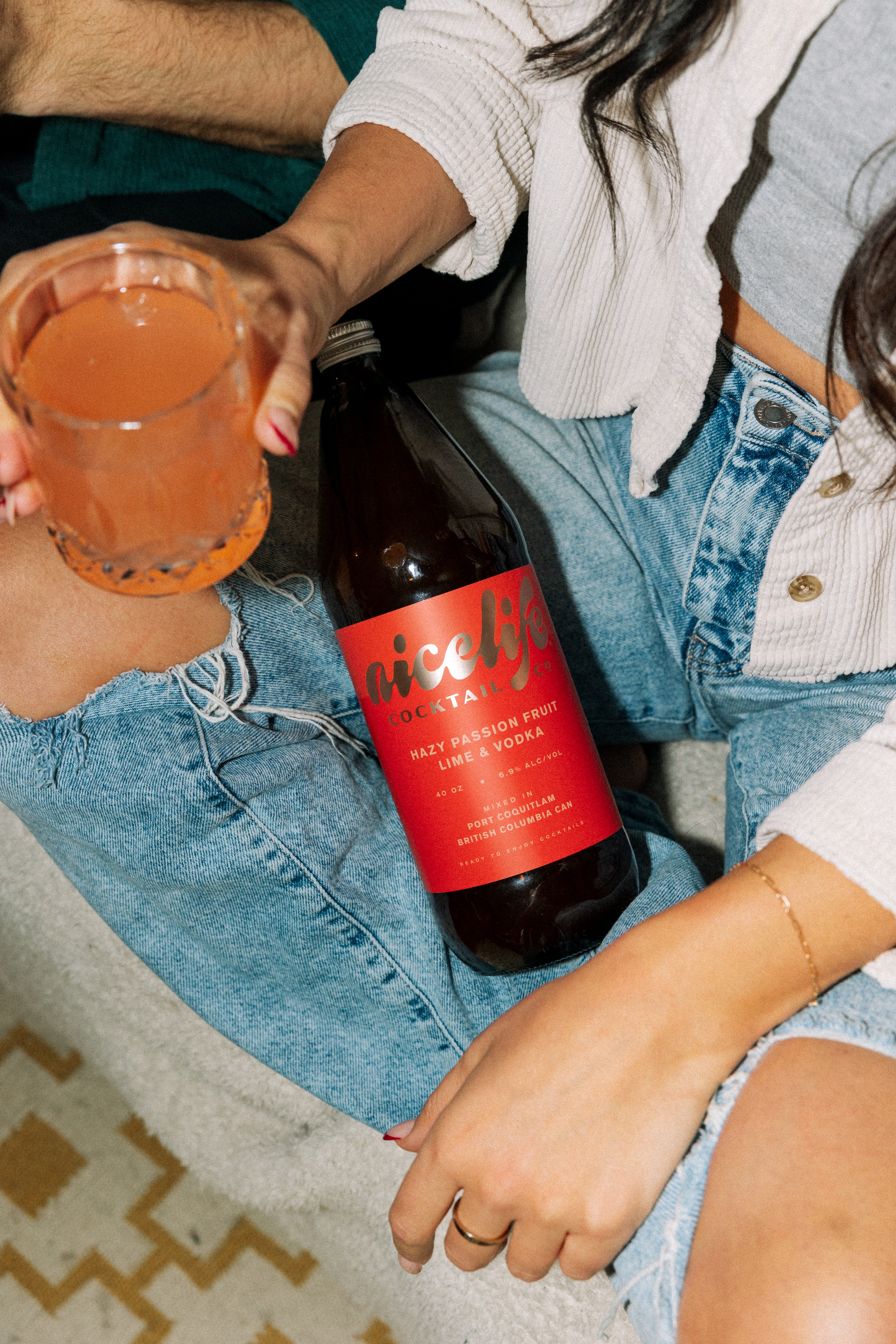 40oz Hazy Passion Fruit Lime & Vodka - Case – GoodLife Brand