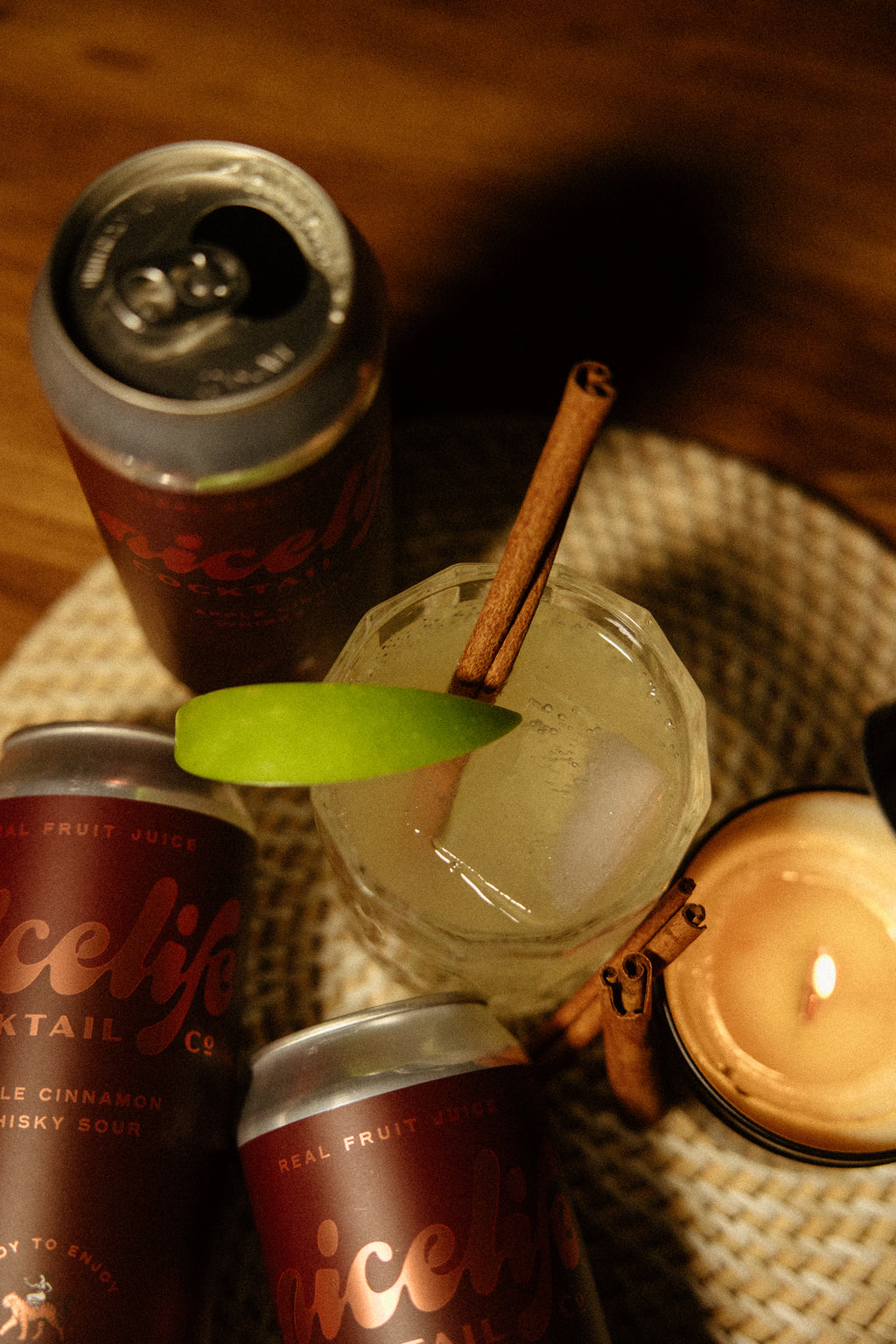 Apple Cinnamon Whisky Sour