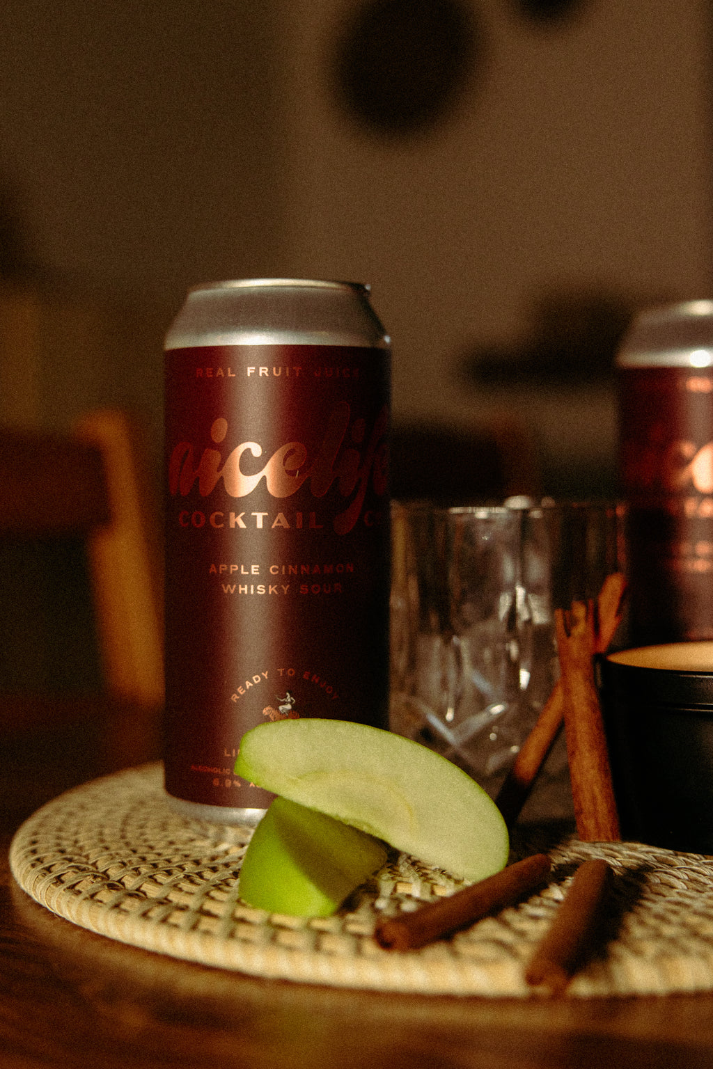 Apple Cinnamon Whisky Sour