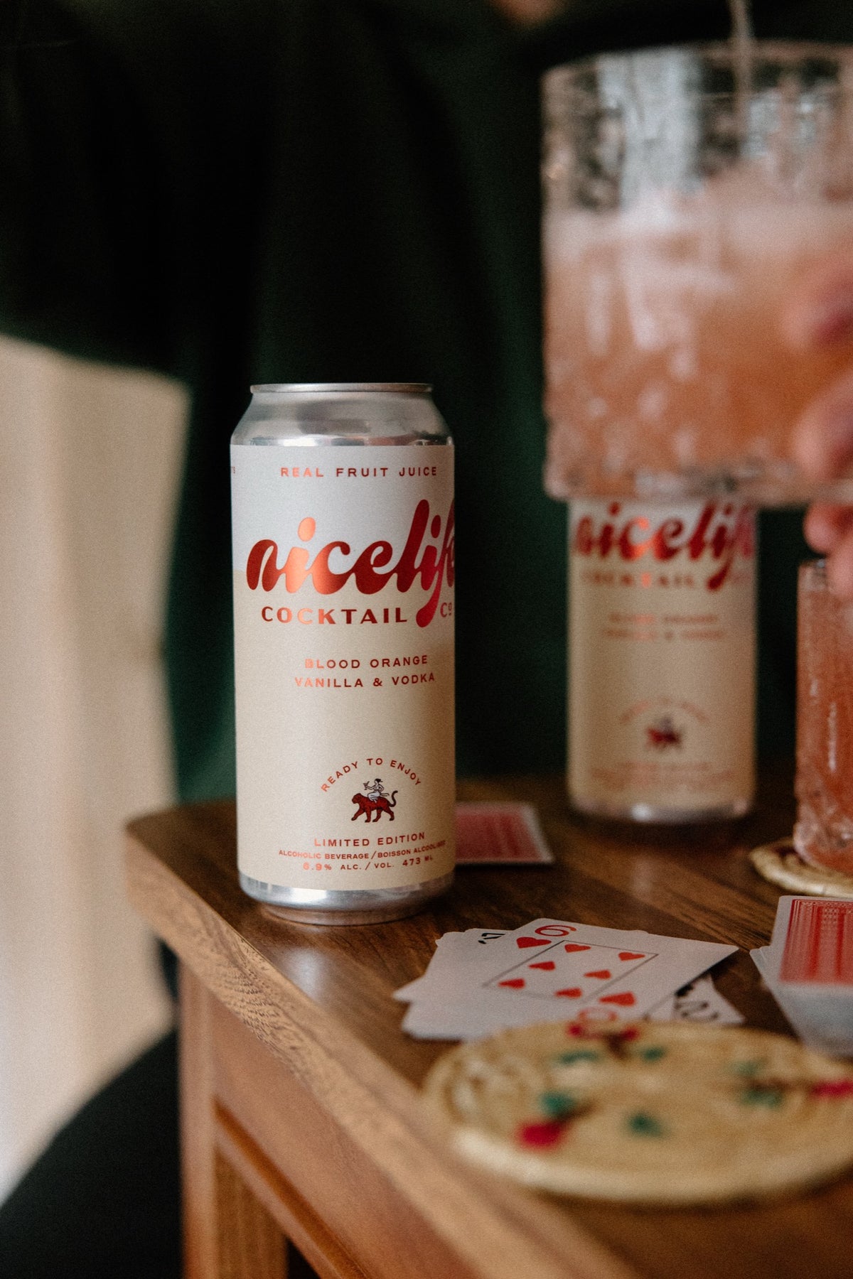 Blood Orange Vanilla Cardamom & Vodka