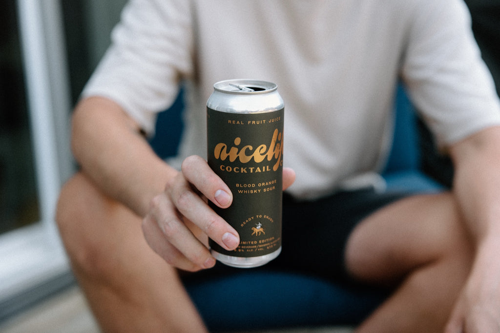 Blood Orange Whisky Sour