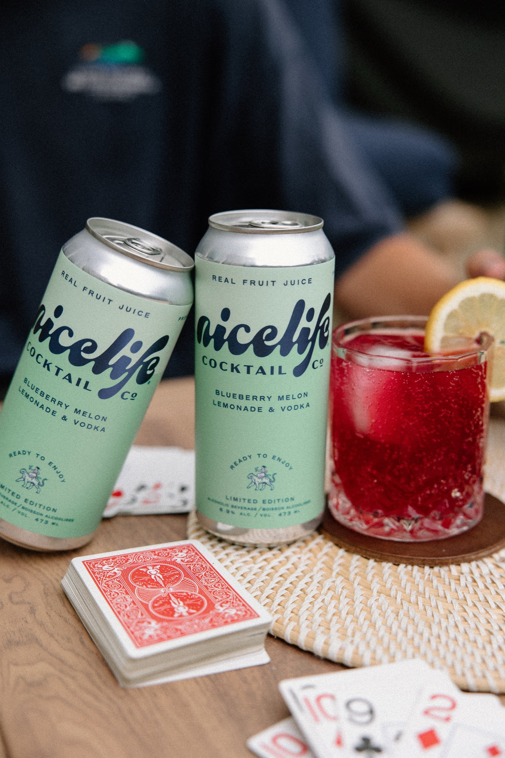 Blueberry Melon Lemonade & Vodka