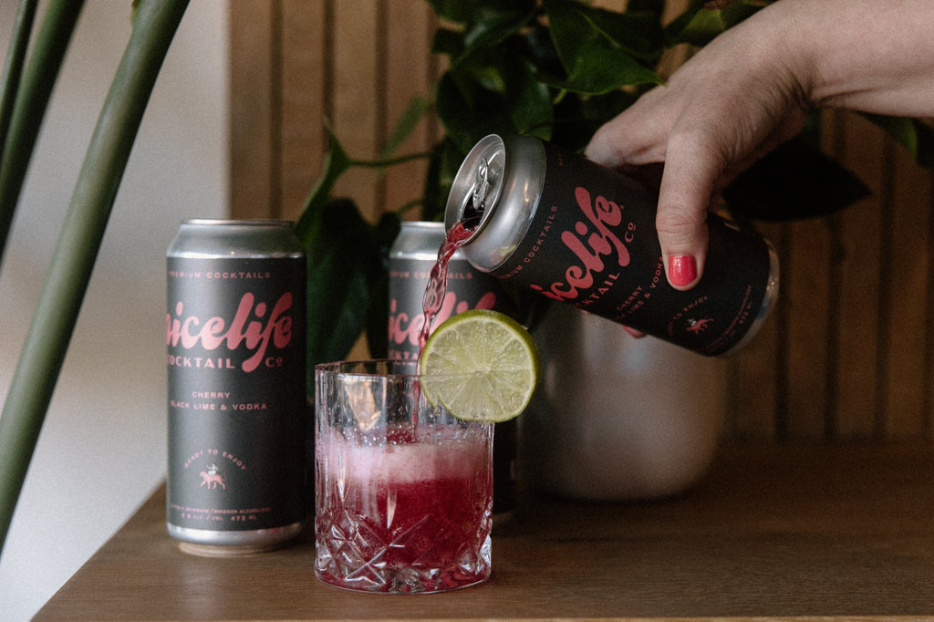 Cherry Black Lime & Vodka