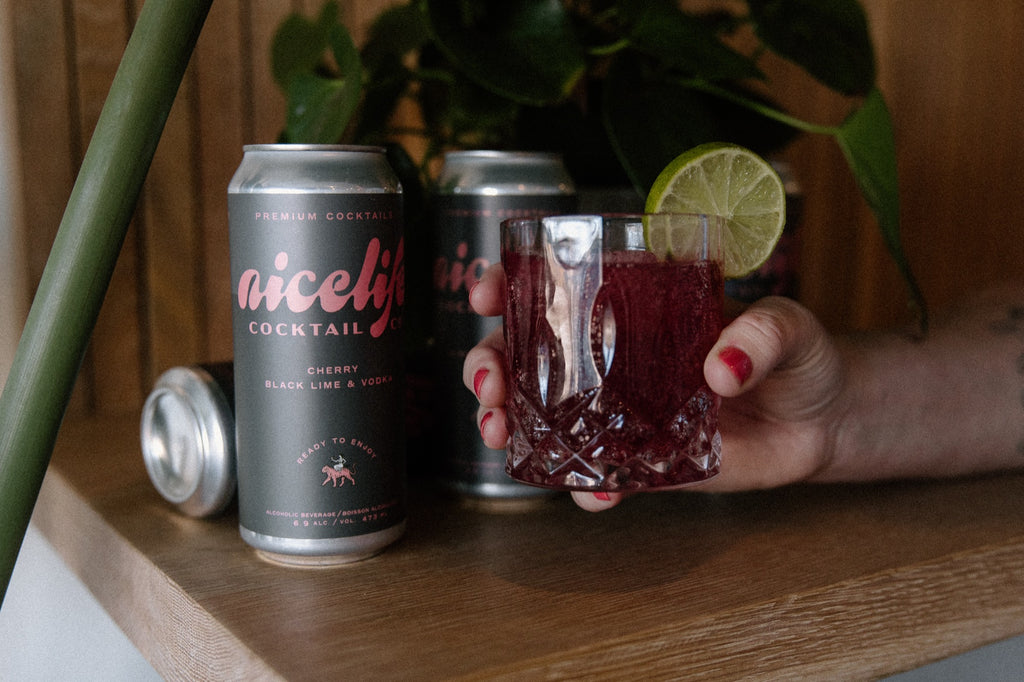 Cherry Black Lime & Vodka