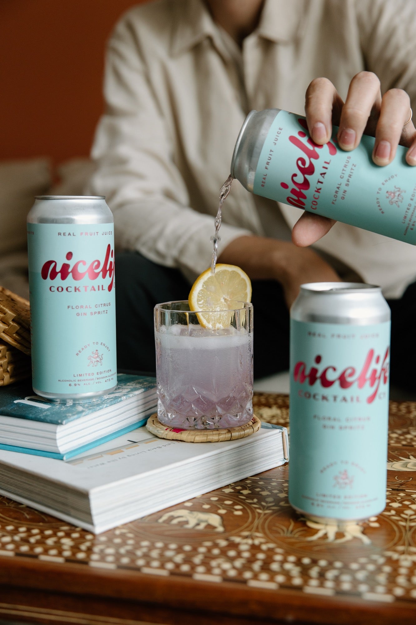 Floral Citrus Gin Spritz