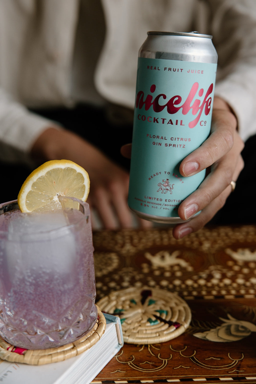 Floral Citrus Gin Spritz