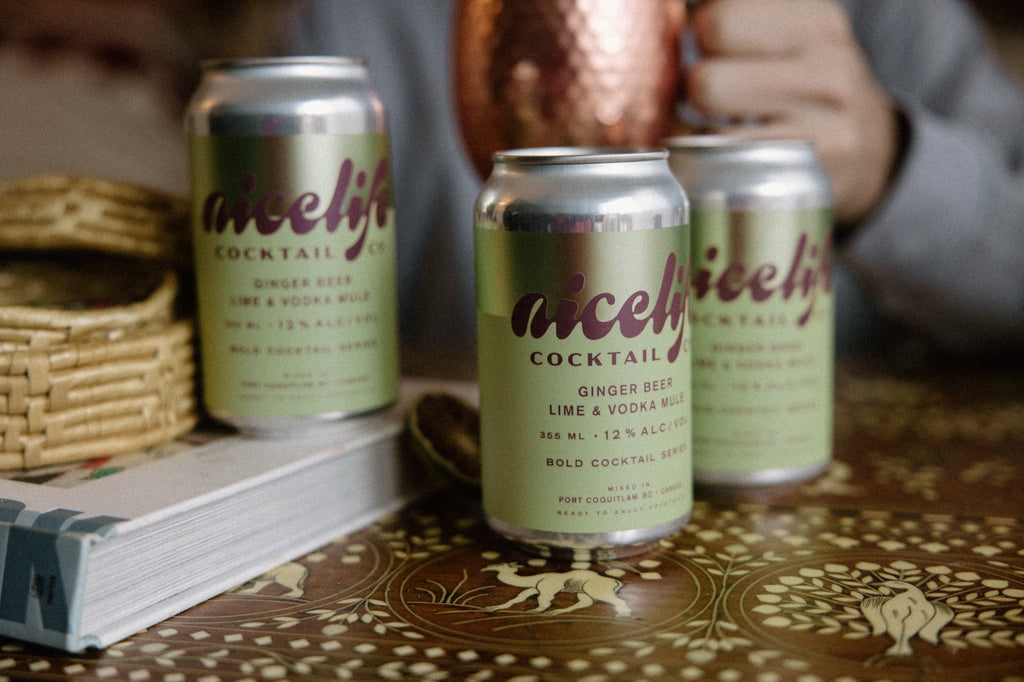 Ginger Lime & Vodka Mule