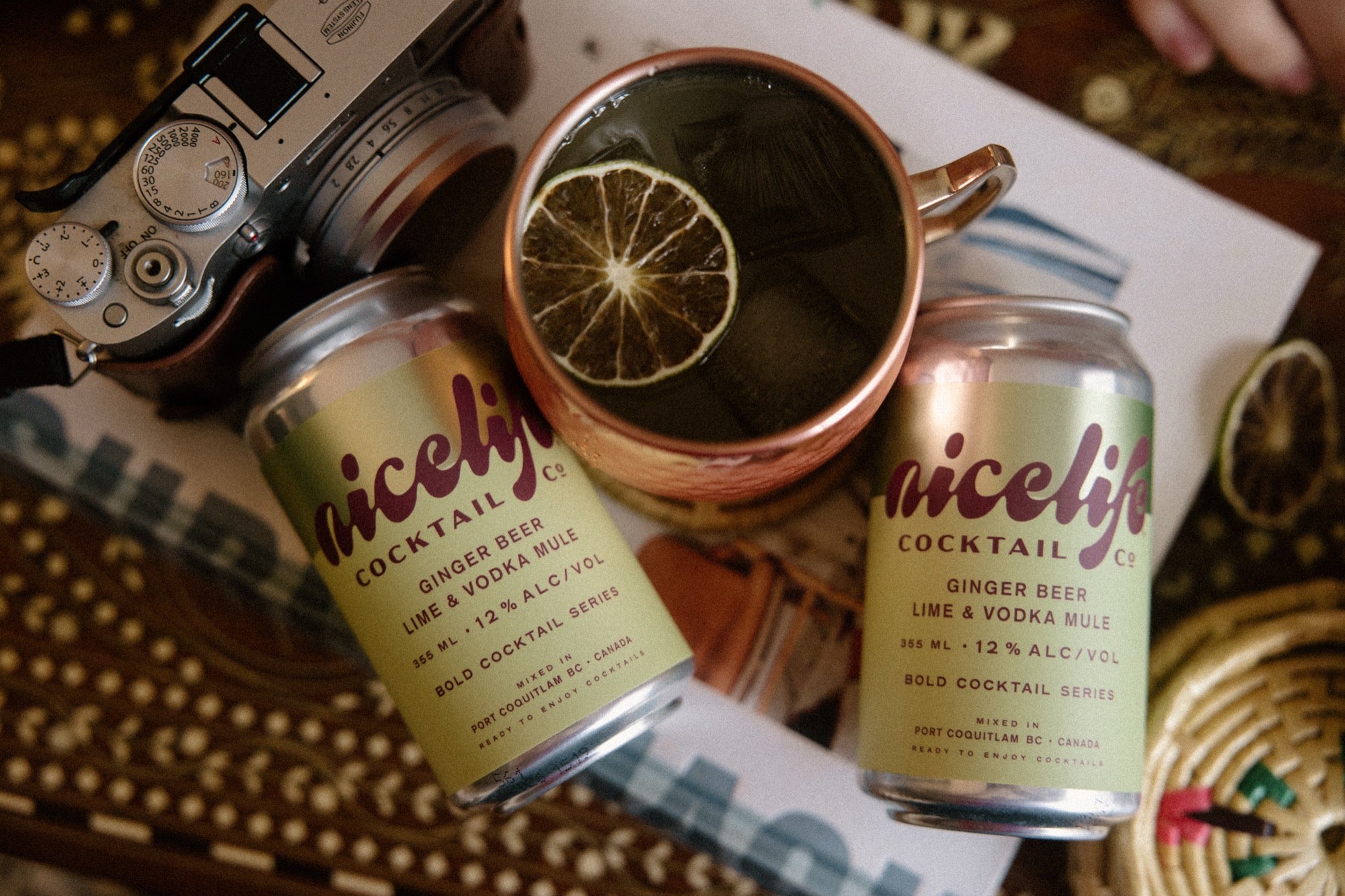 Ginger Lime & Vodka Mule