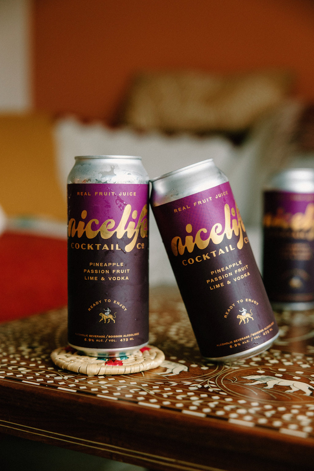 Pineapple Passion Fruit Lime & Vodka