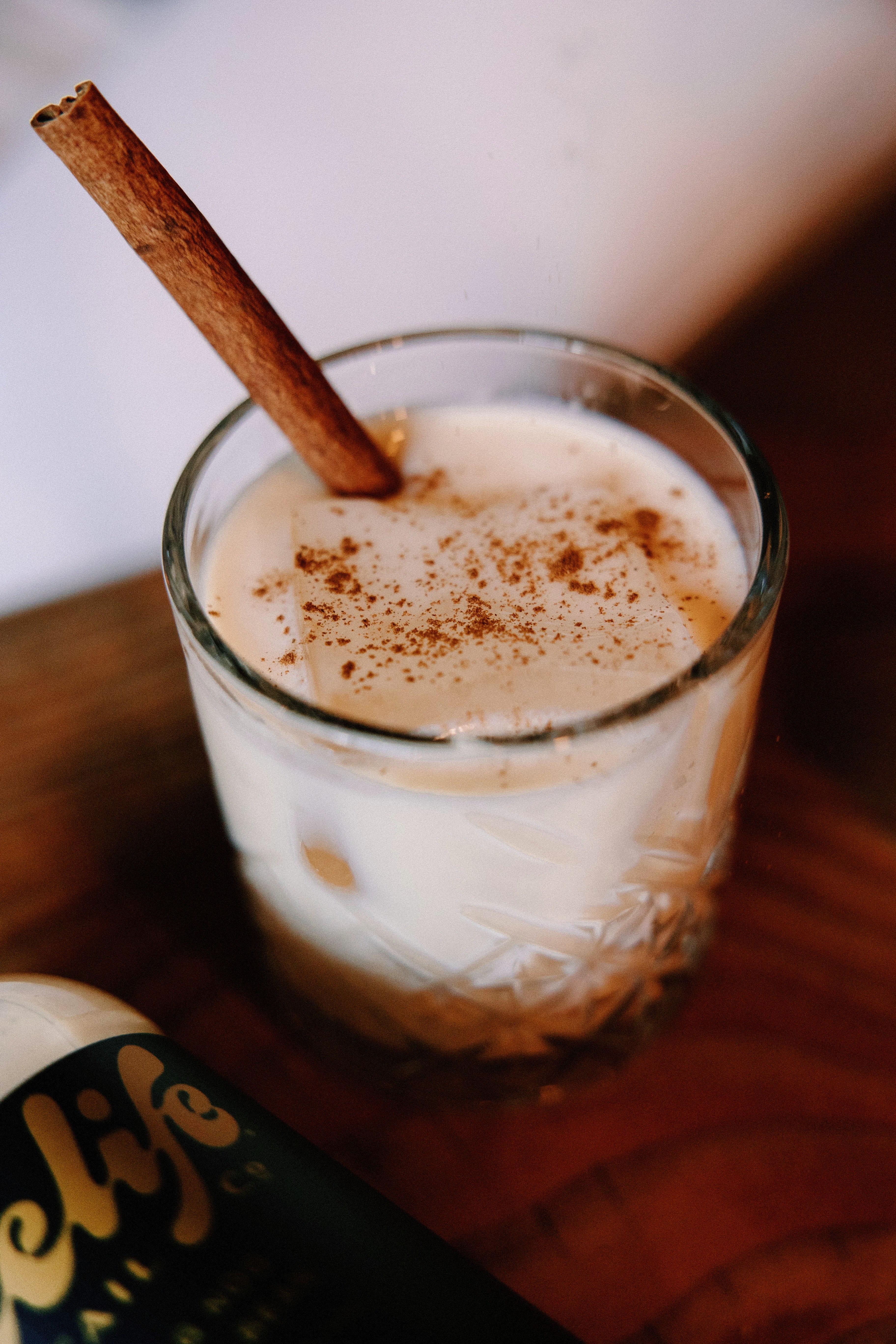 Rum & Eggnog with Tonka Bean